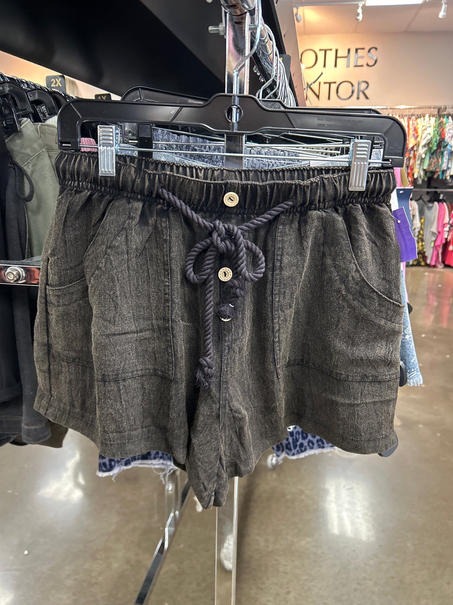 Shorts By Umgee In Black, Size:S