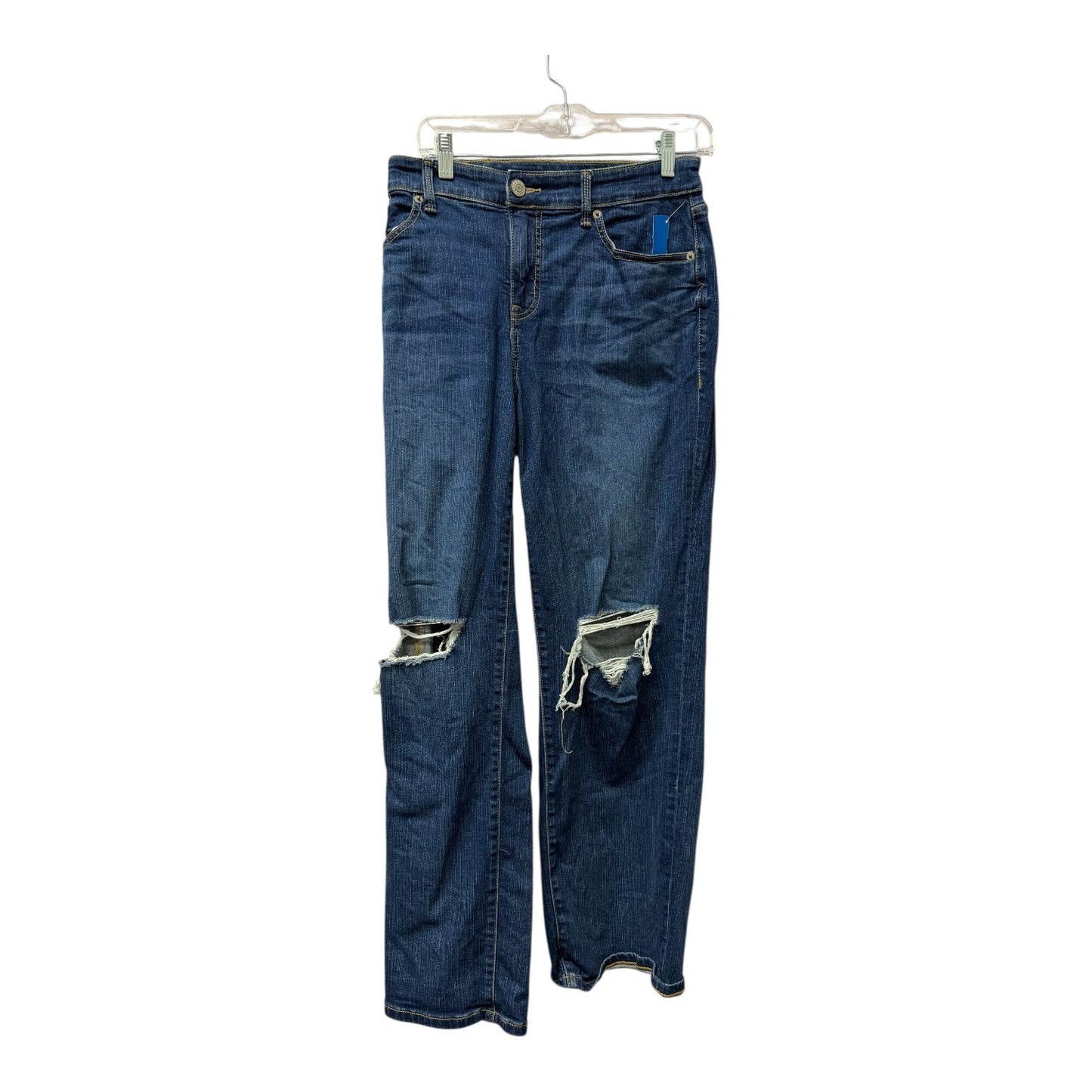 Jeans Wide Leg By Torrid In Blue Denim, Size:12