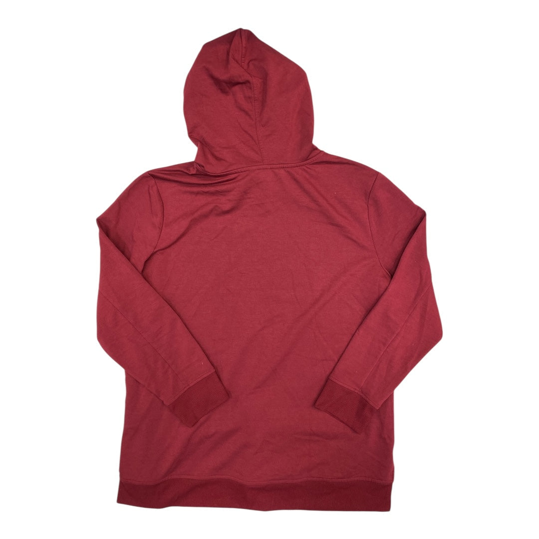 Sweatshirt Hoodie By Christopher And Banks In Red, Size:Xl