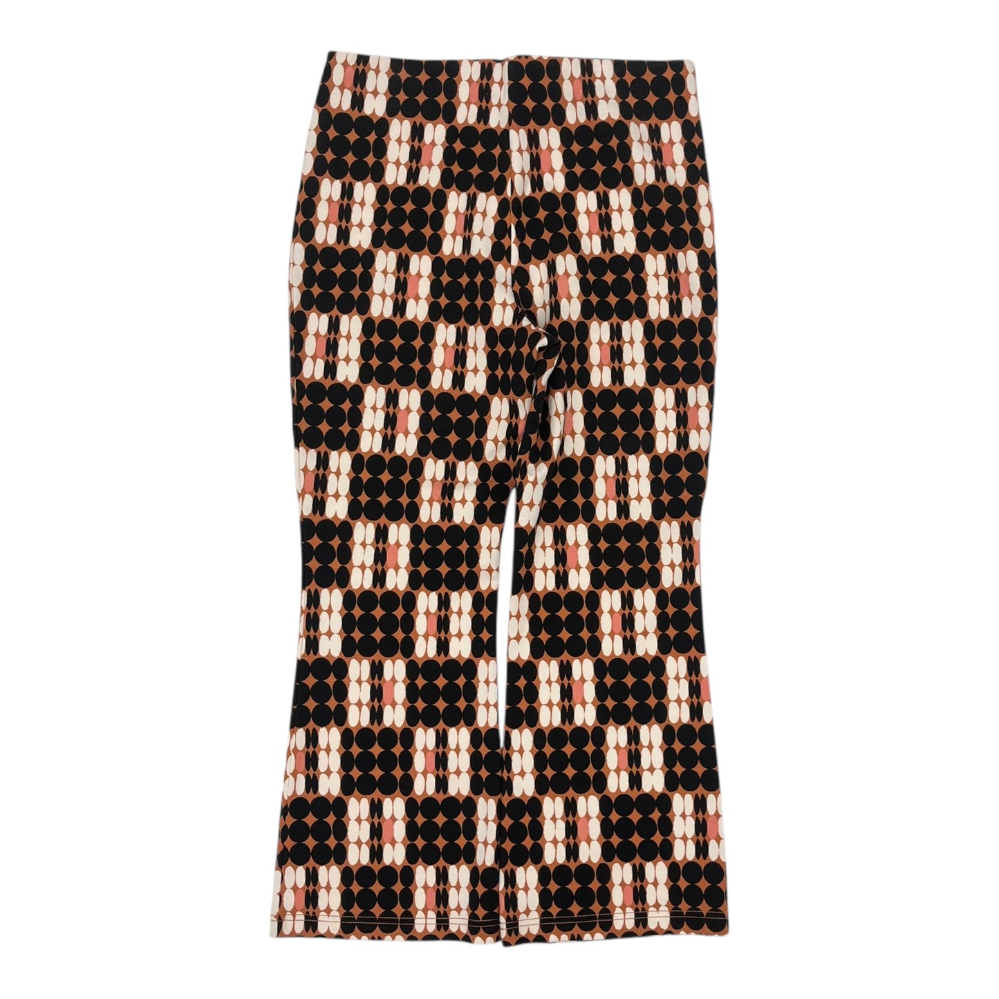 Pants Cropped By Maeve In Tan, Size:M
