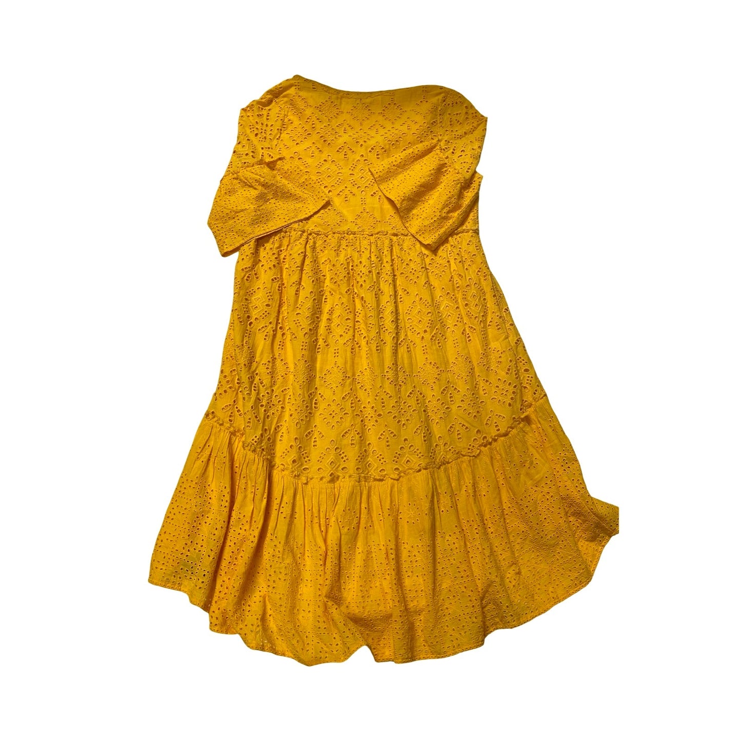 Dress Casual Midi By Sundance In Yellow, Size:L