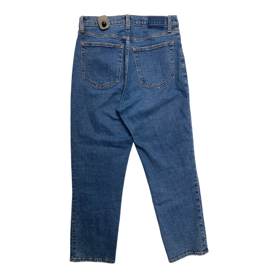 Jeans Straight By Abercrombie And Fitch In Blue Denim, Size:10