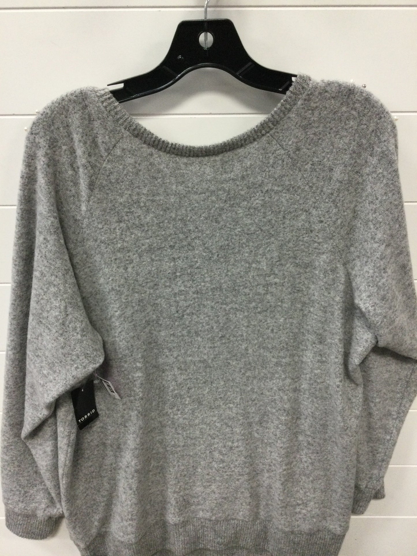 Top Ls By Torrid In Grey, Size:2X