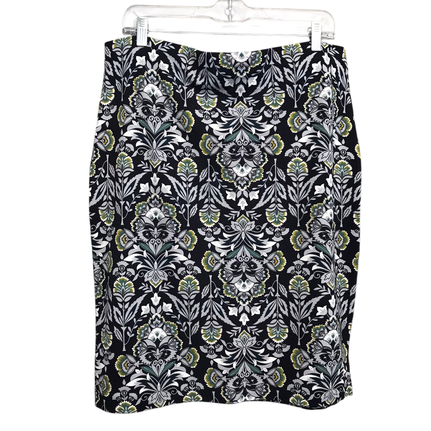 Skirt Midi By Ann Taylor In Floral Print, Size:L