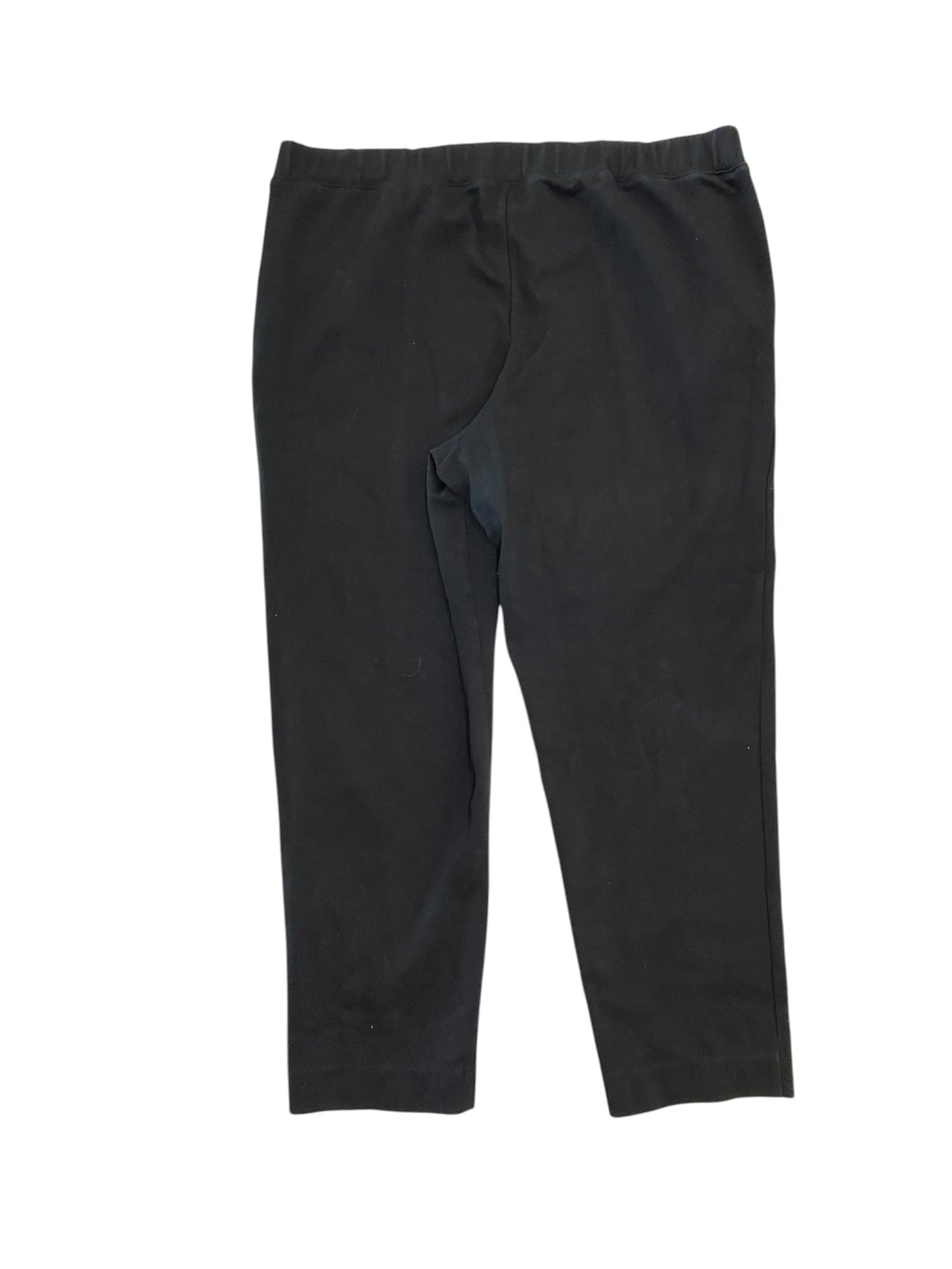 Pants Wide Leg By J. Crew In Black, Size:Xl