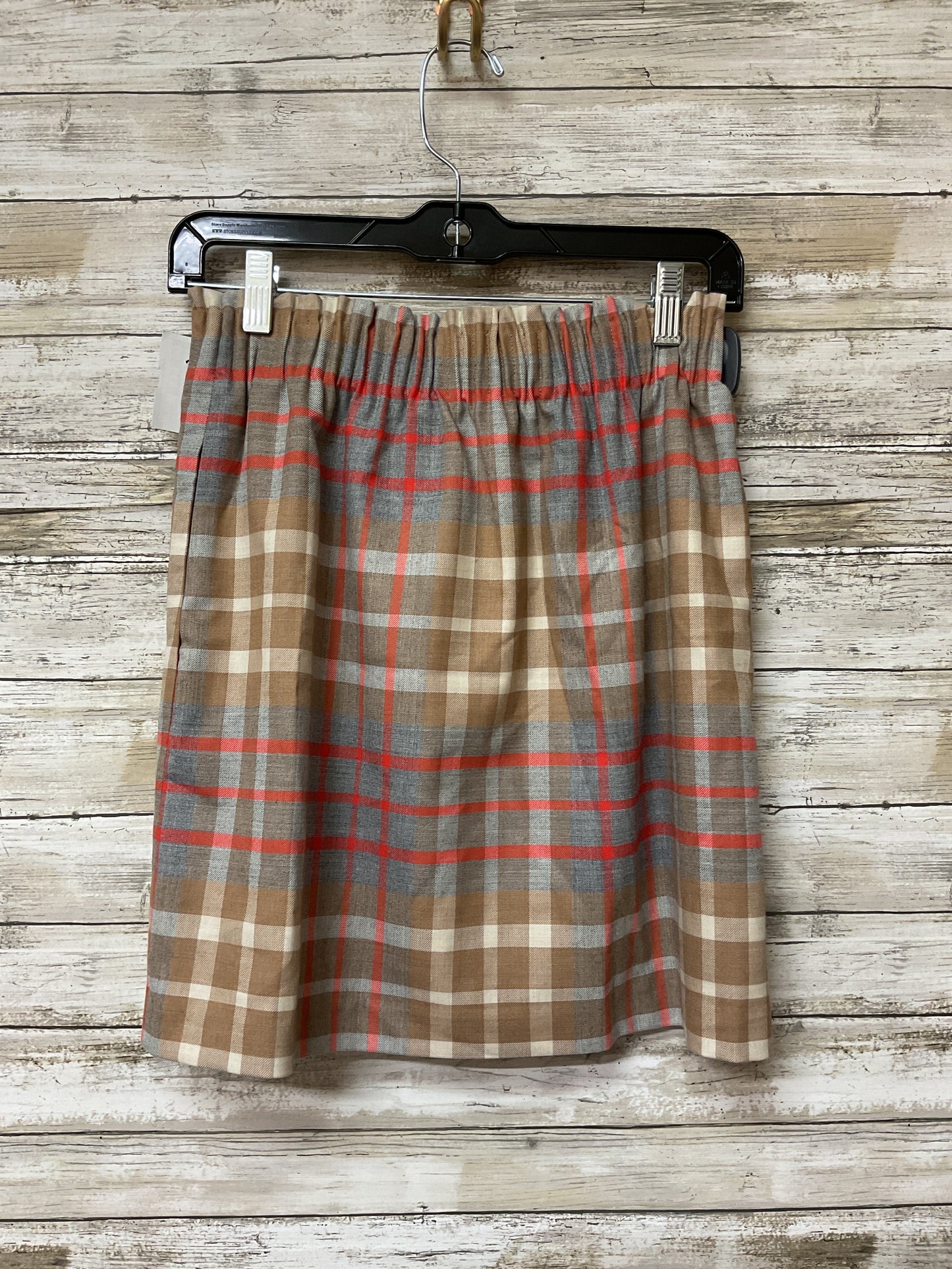 Skirt Mini & Short By J. Crew In Grey & Tan, Size:Xxs