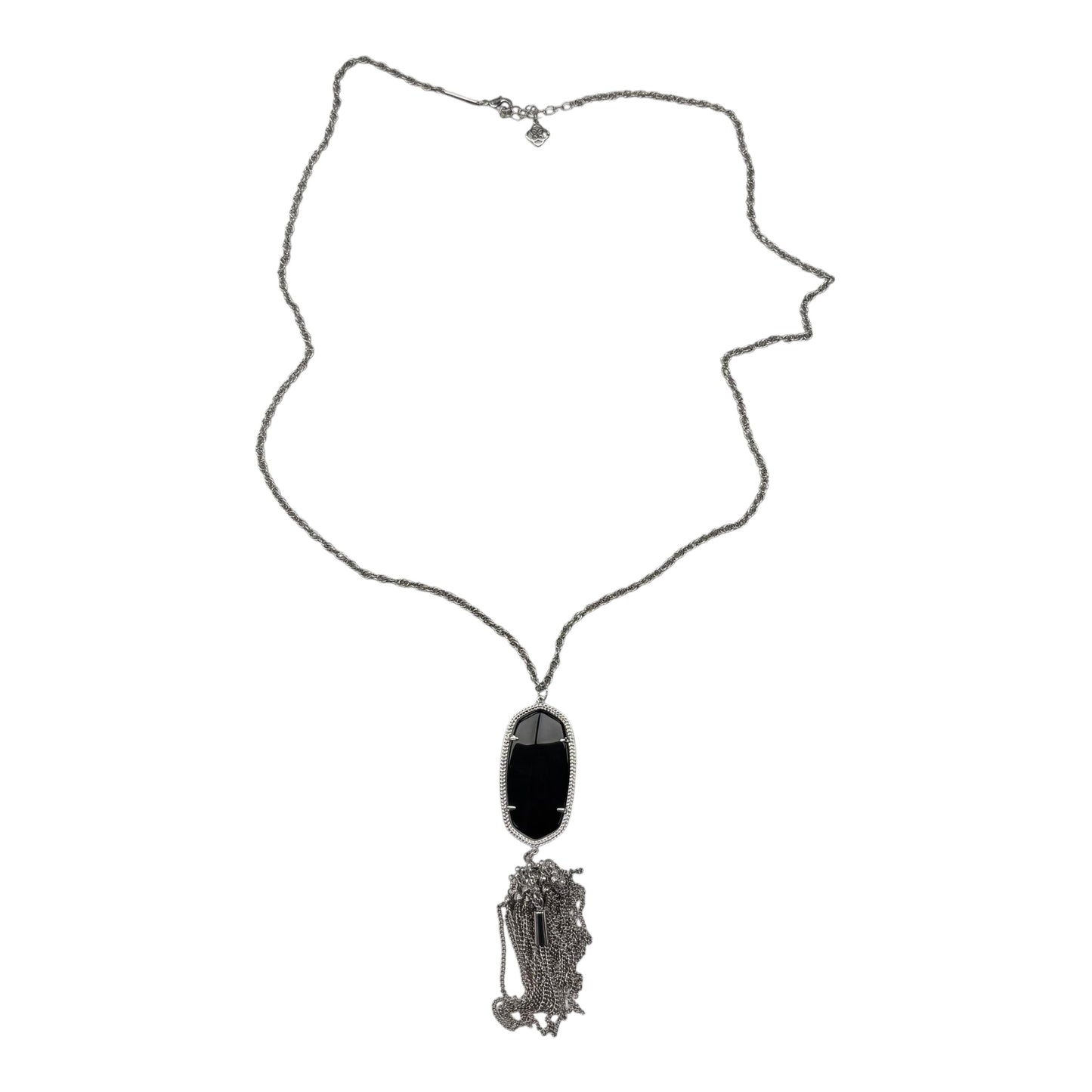 NECKLACE PENDANT by KENDRA SCOTT In BLACK & SILVER