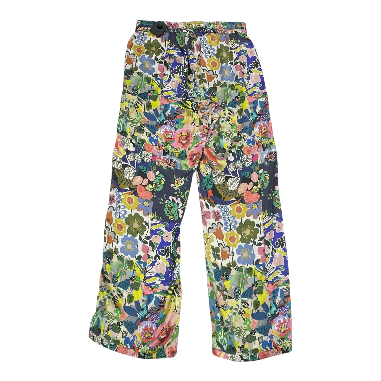 Pants Designer By Johnny Was In Floral Print, Size:Xs