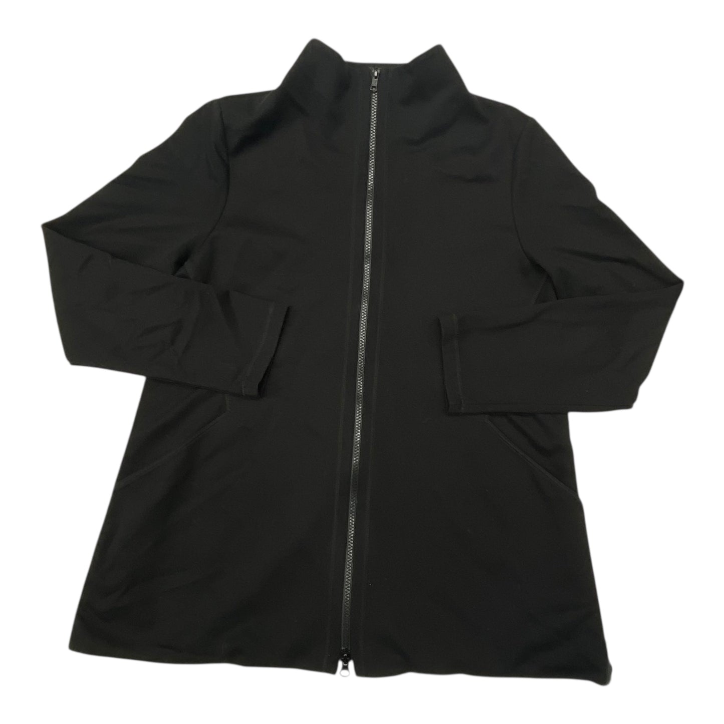 Jacket Designer By Eileen Fisher In Black, Size:M