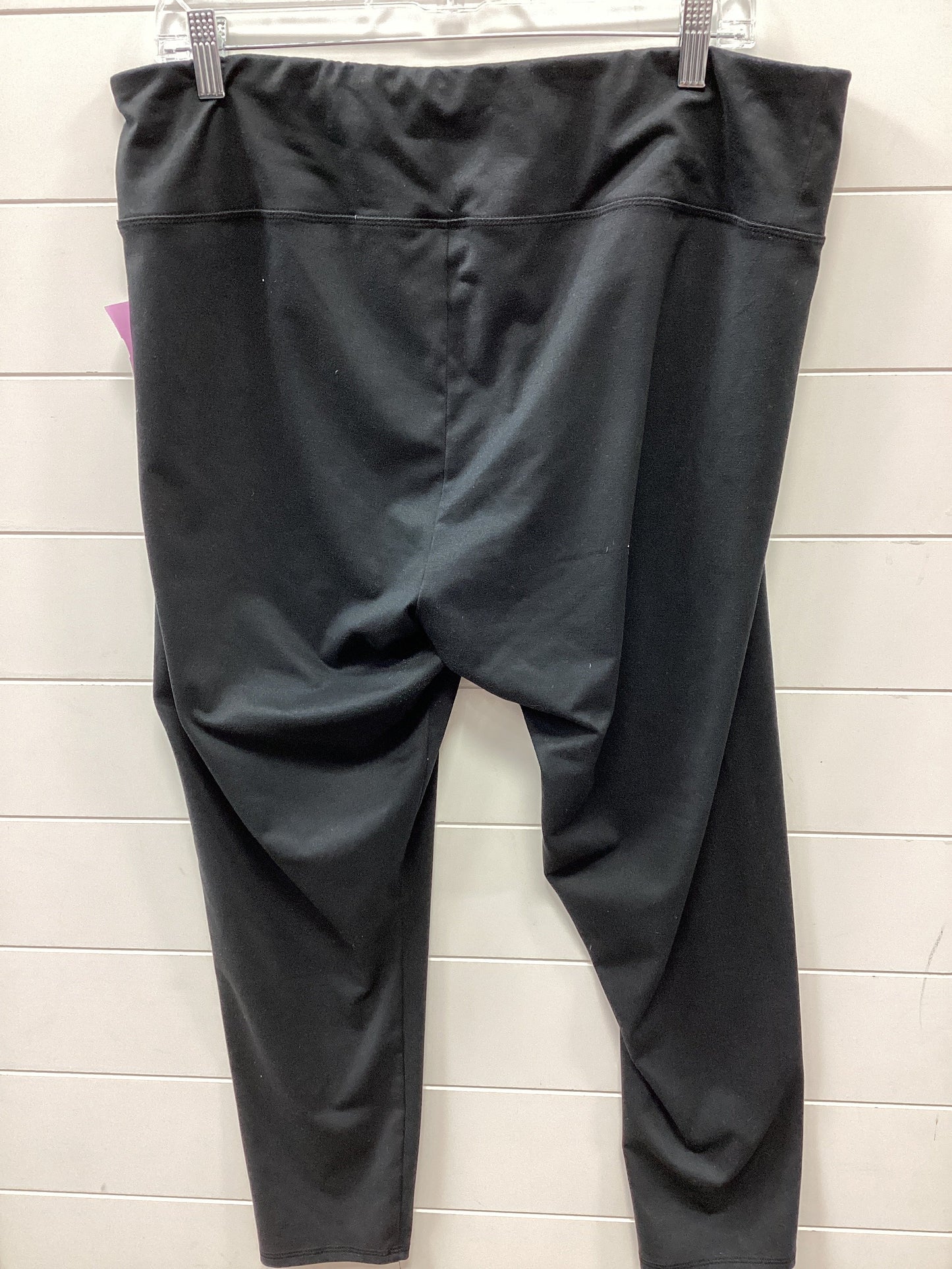 Athletic Leggings By Maurices In Black, Size:2X