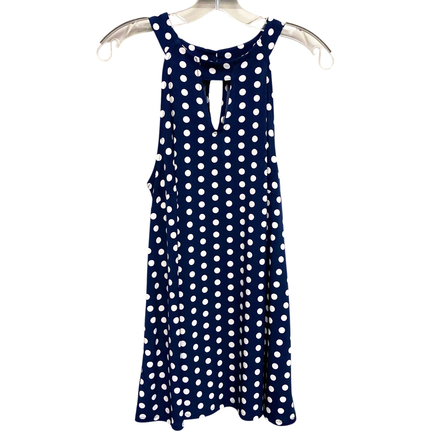 Top Sleeveless By Lane Bryant In Polkadot Pattern, Size:L