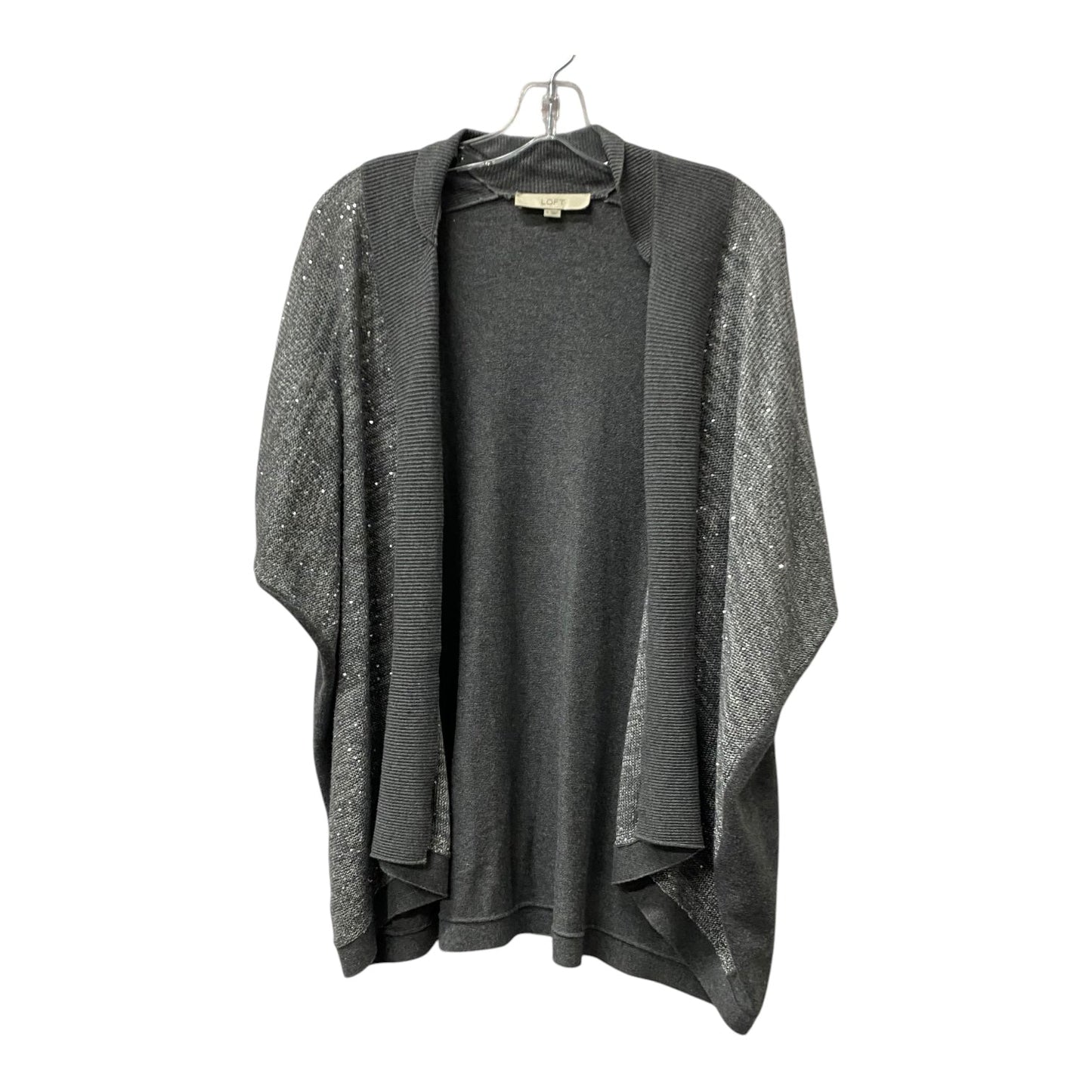 Cardigan By Loft In Grey, Size:M