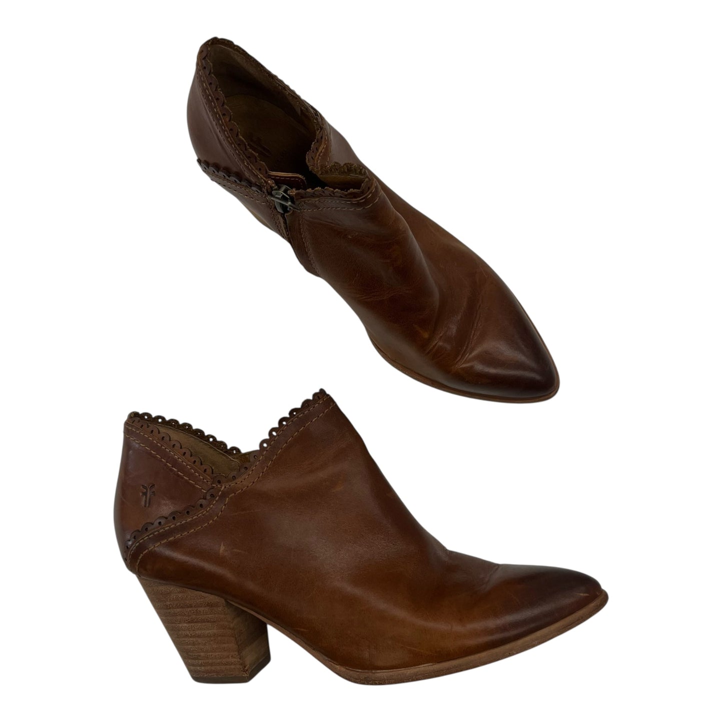 Boots Designer By Frye In Brown, Size:7