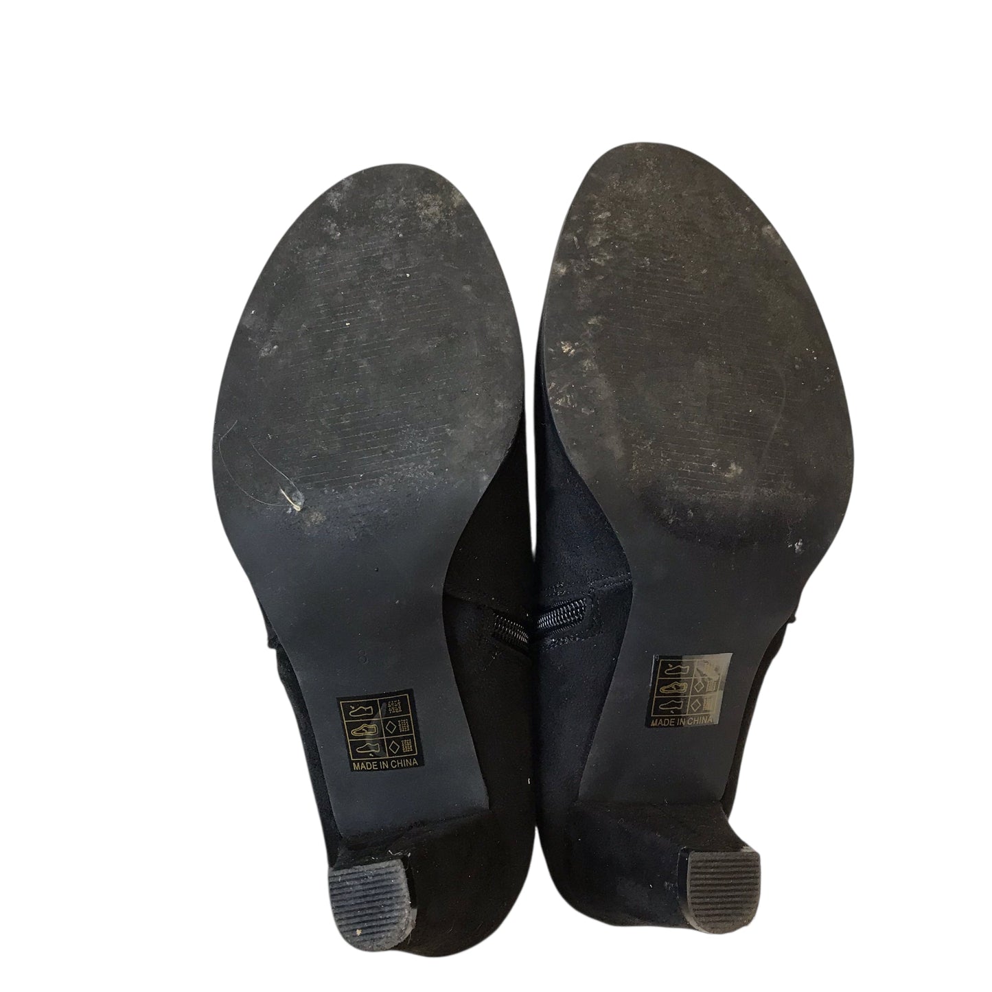 Shoes Heels Block By Journee In Black, Size:8