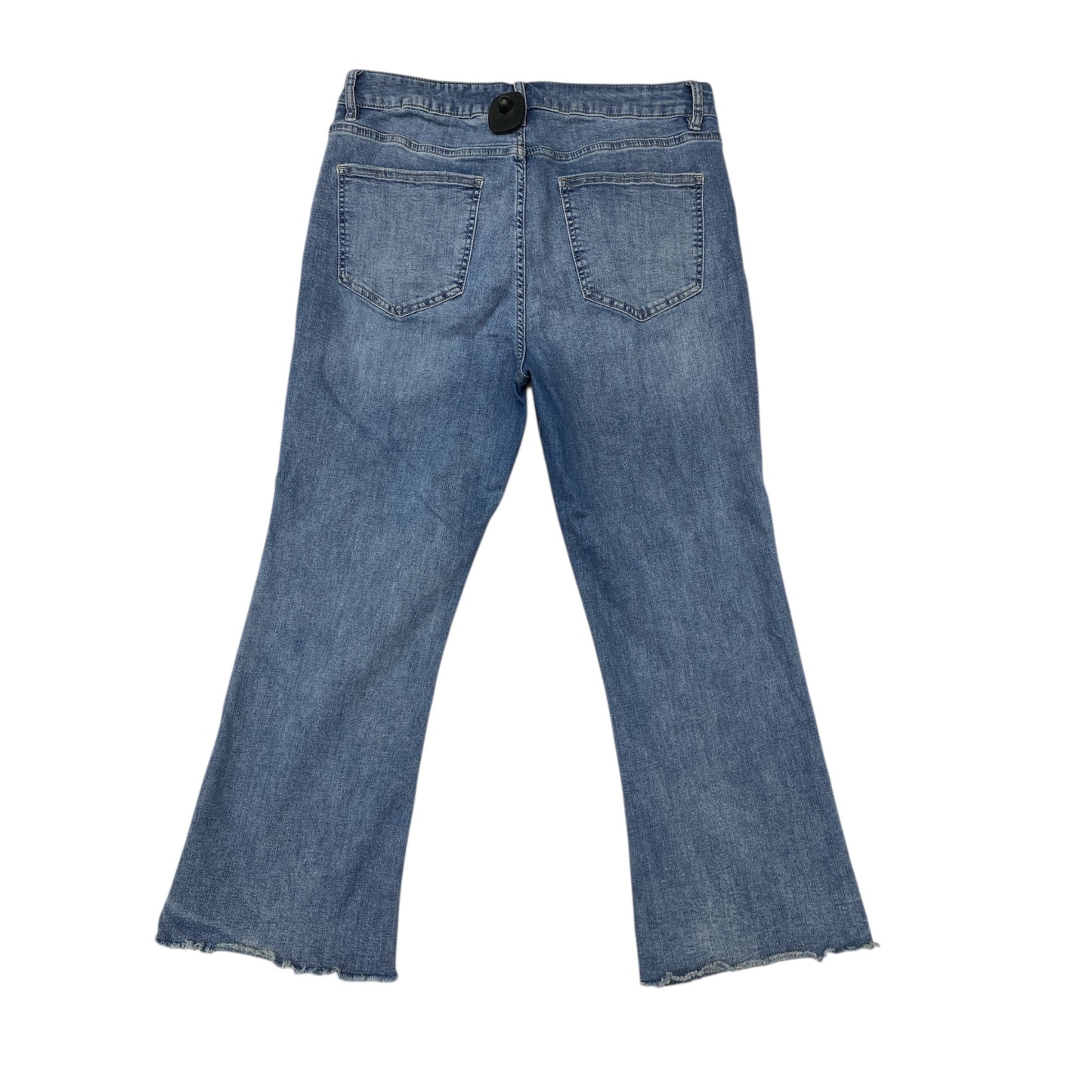 Jeans Straight By Clothes Mentor In Blue, Size:12