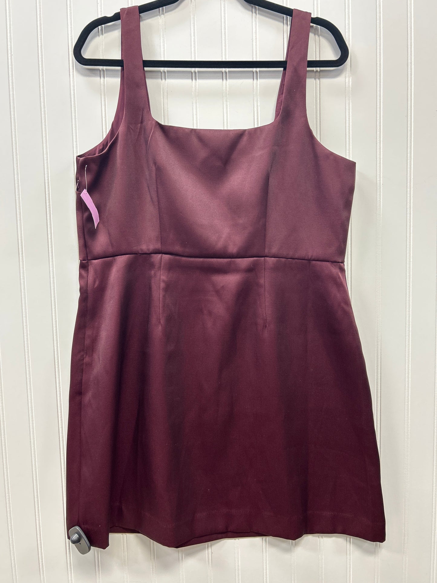 Dress Party Short By A New Day In Maroon, Size:14