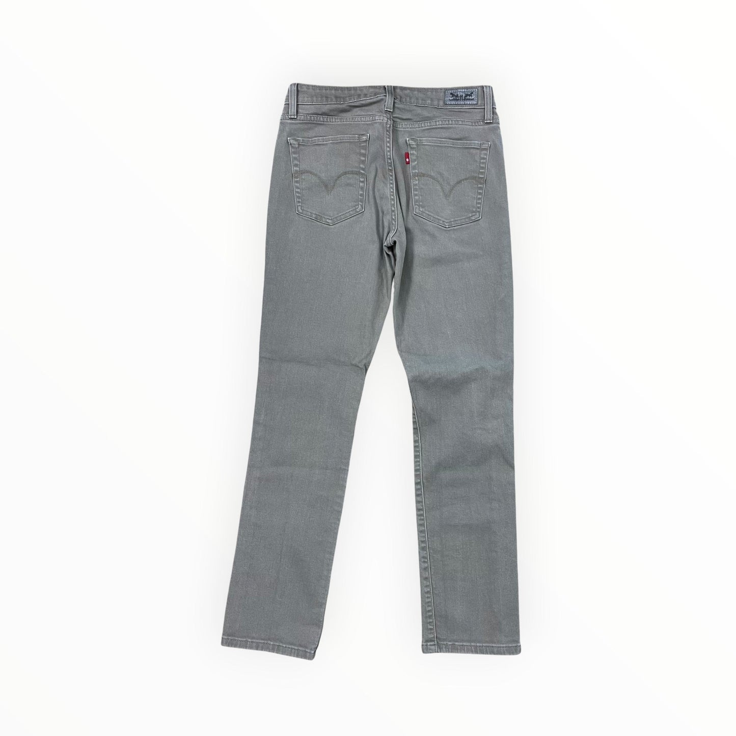 Jeans Skinny By Levis In Brown Denim, Size:8
