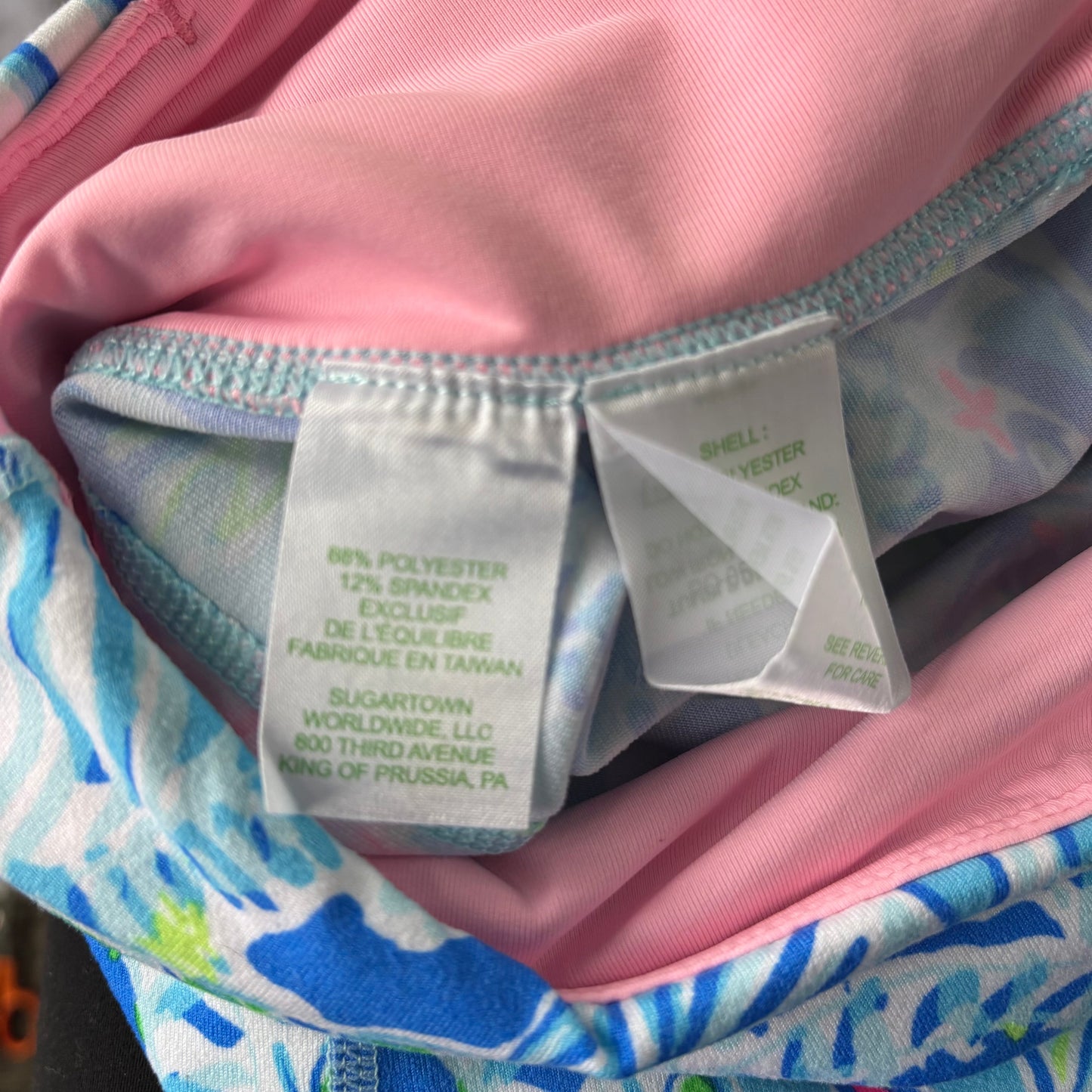 Pants Designer By Lilly Pulitzer In Blue & Green, Size: M