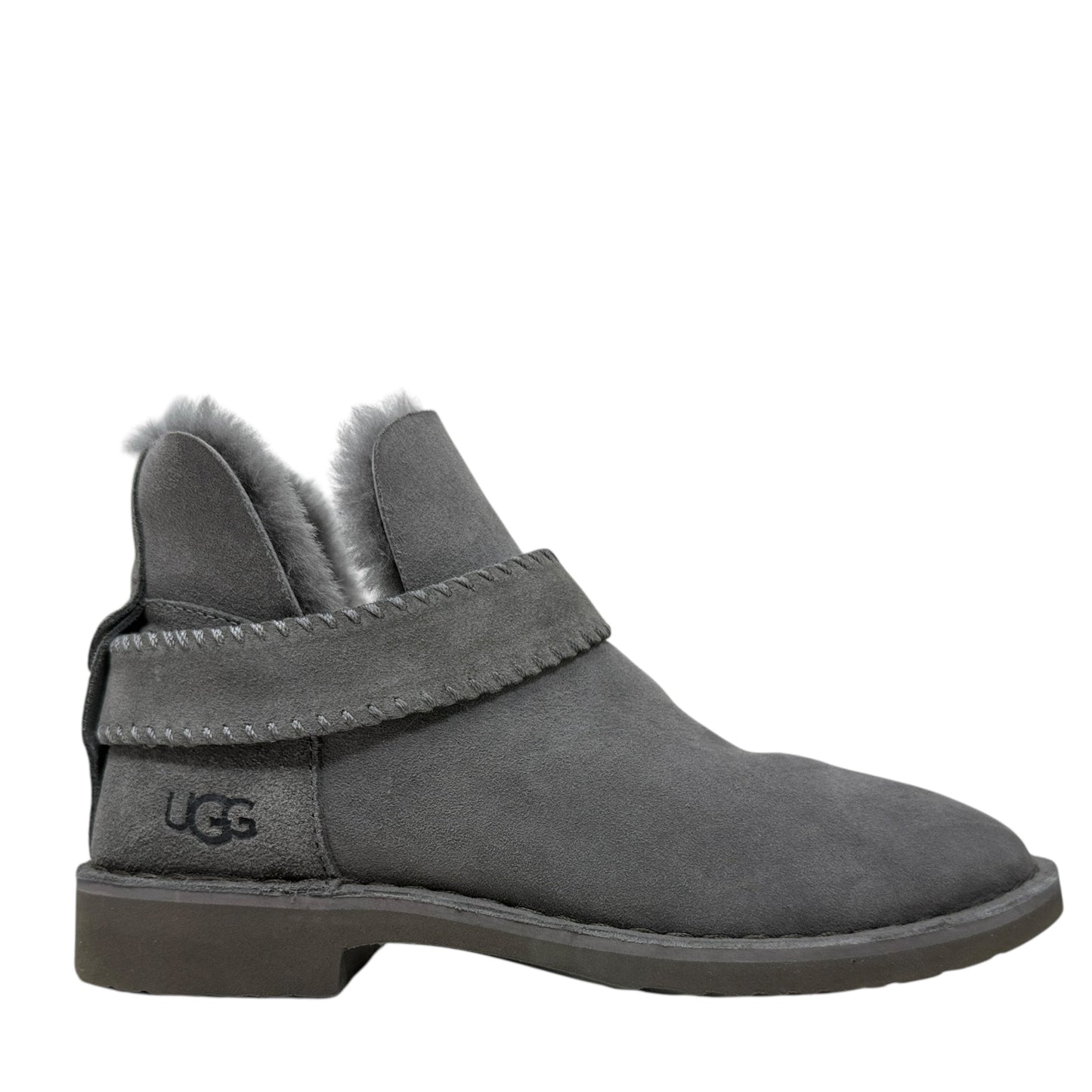 Mckay Boots Designer By Ugg In Grey, Size: 8