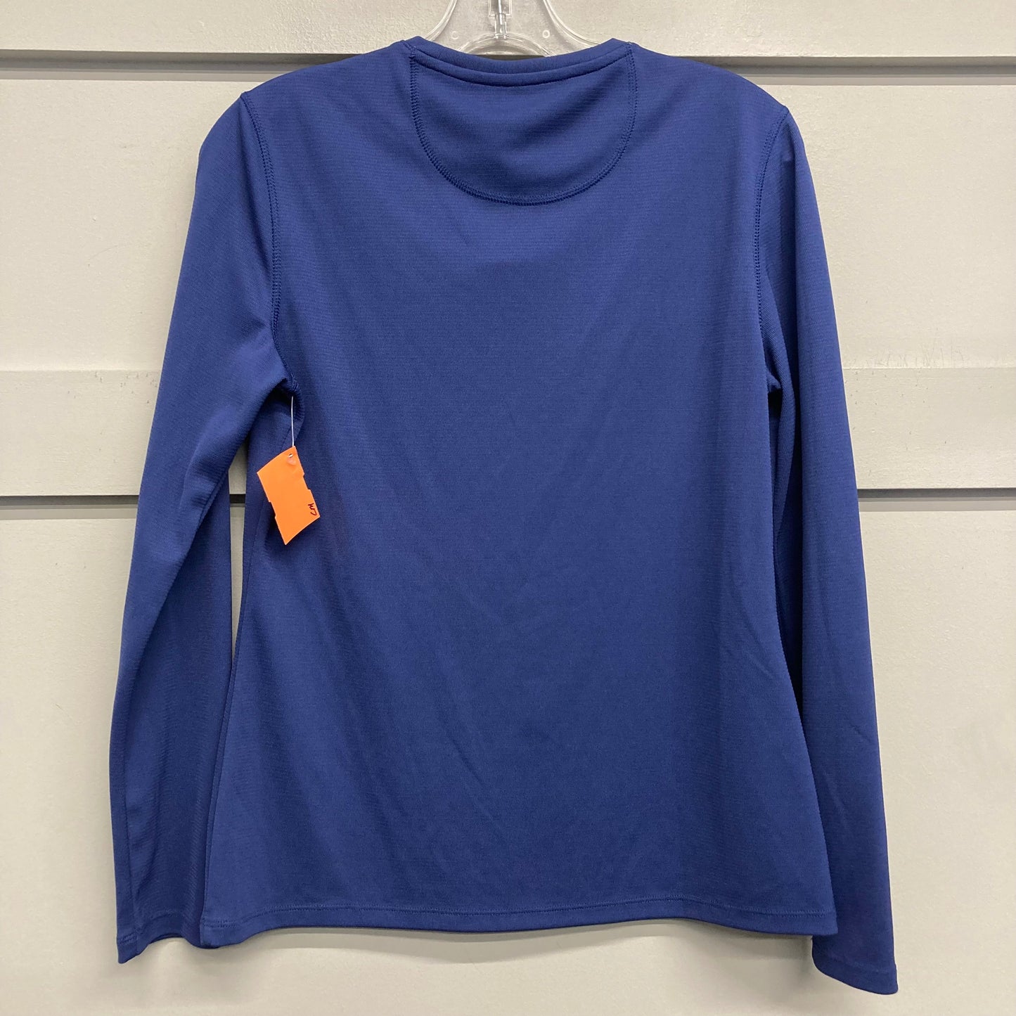 Athletic Top Ls Crewneck By Reel Legends In Blue, Size:S
