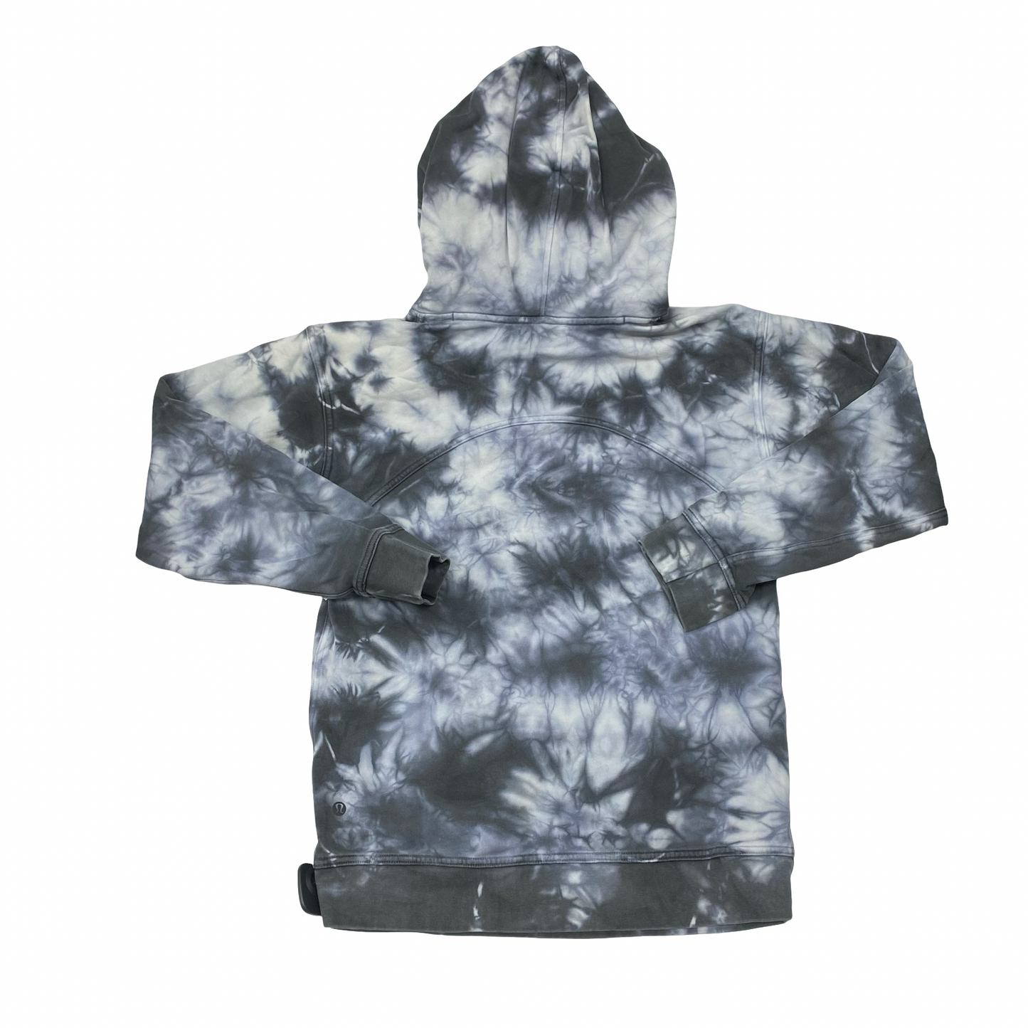 Athletic Top Ls Hoodie By Lululemon In Tie Dye Print, Size:6