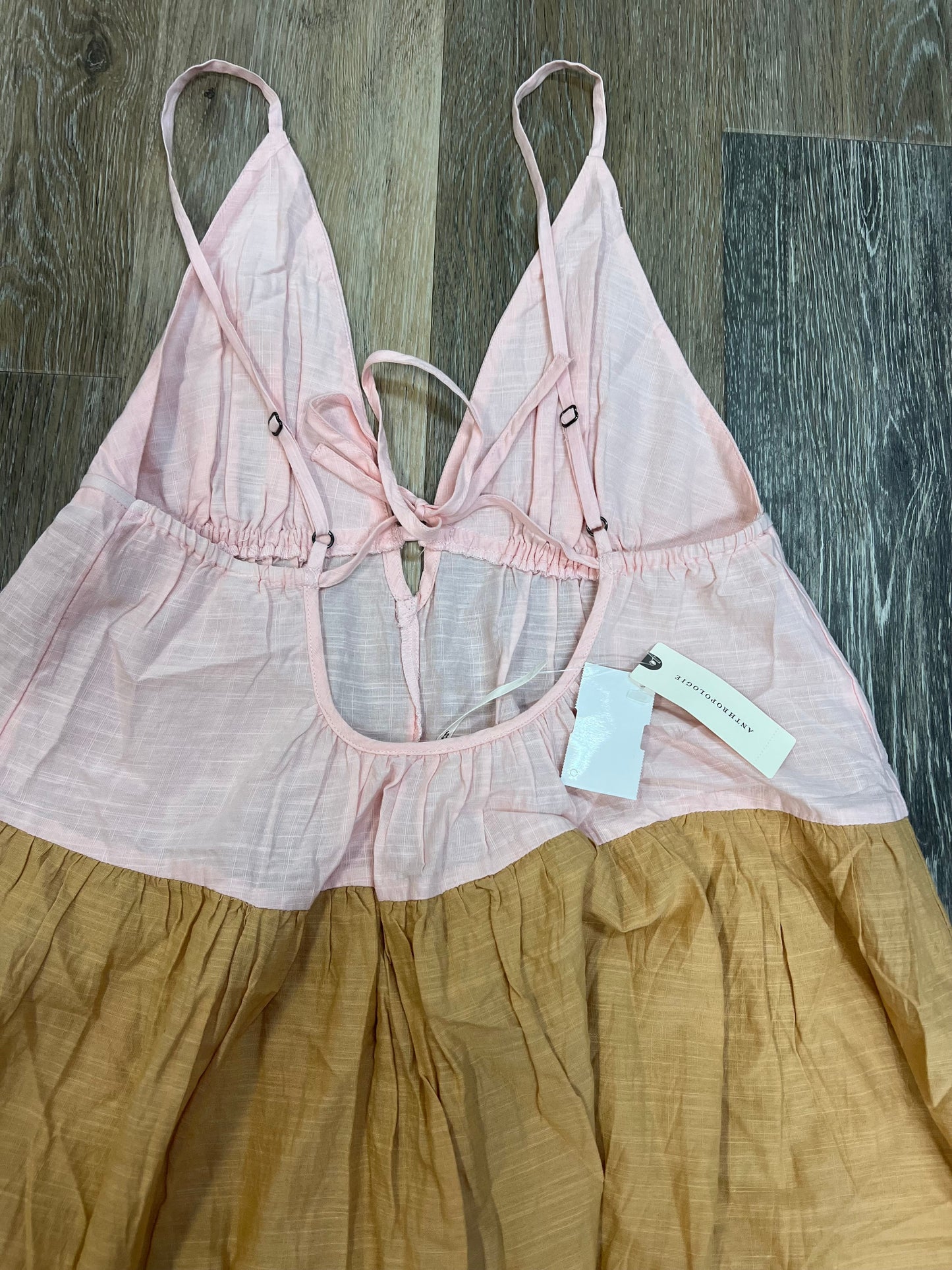 Dress Casual Maxi By Anthropologie In Striped Pattern, Size: Xs