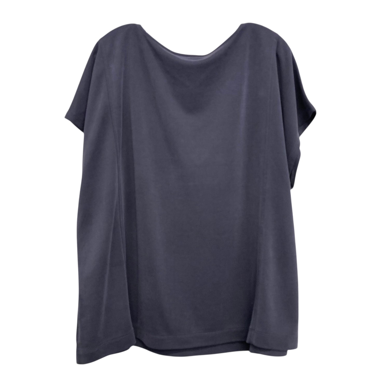 Top Sleeveless By Pure Jill In Blue, Size:2X