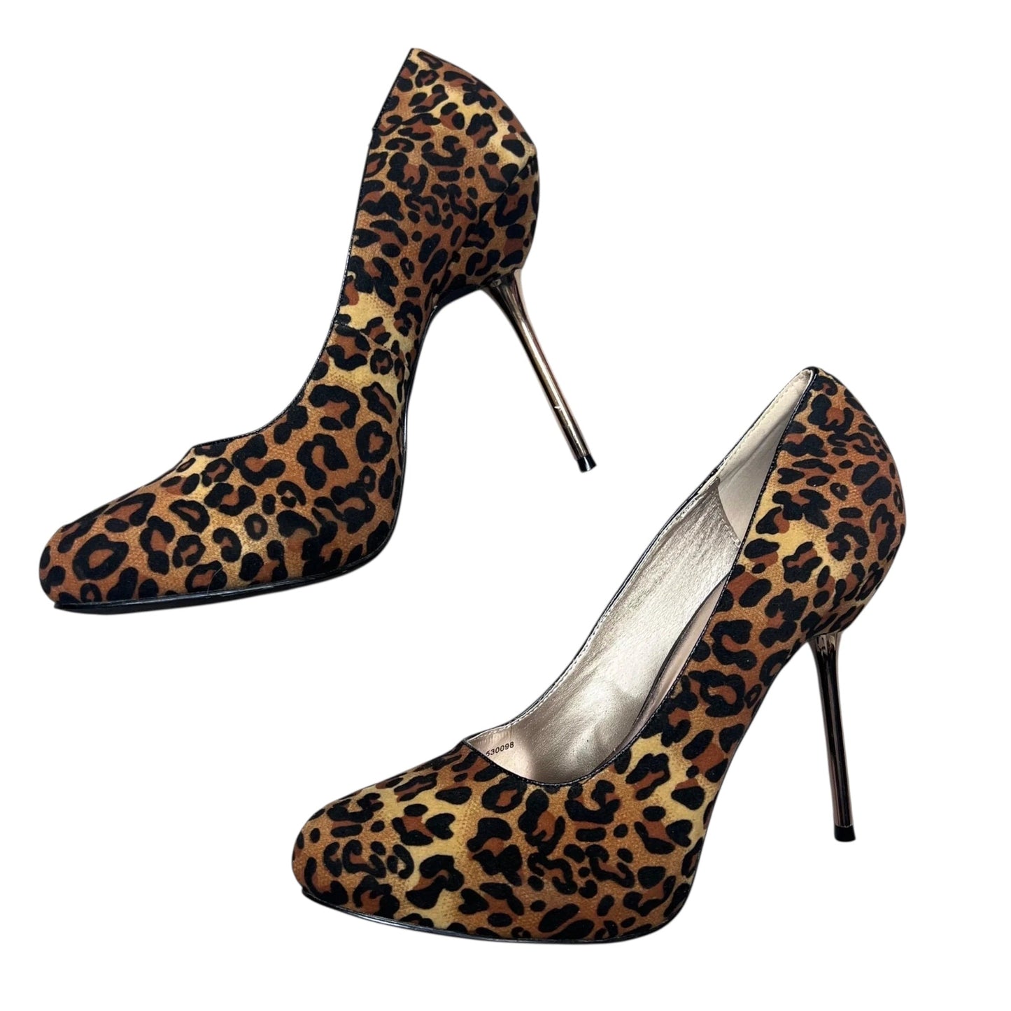 Shoes Heels Stiletto By Charlotte Russe In Animal Print, Size: 11