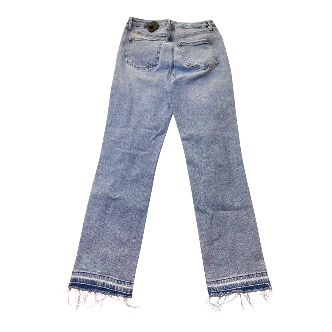 Jeans Straight By Good American In Blue Denim, Size:6