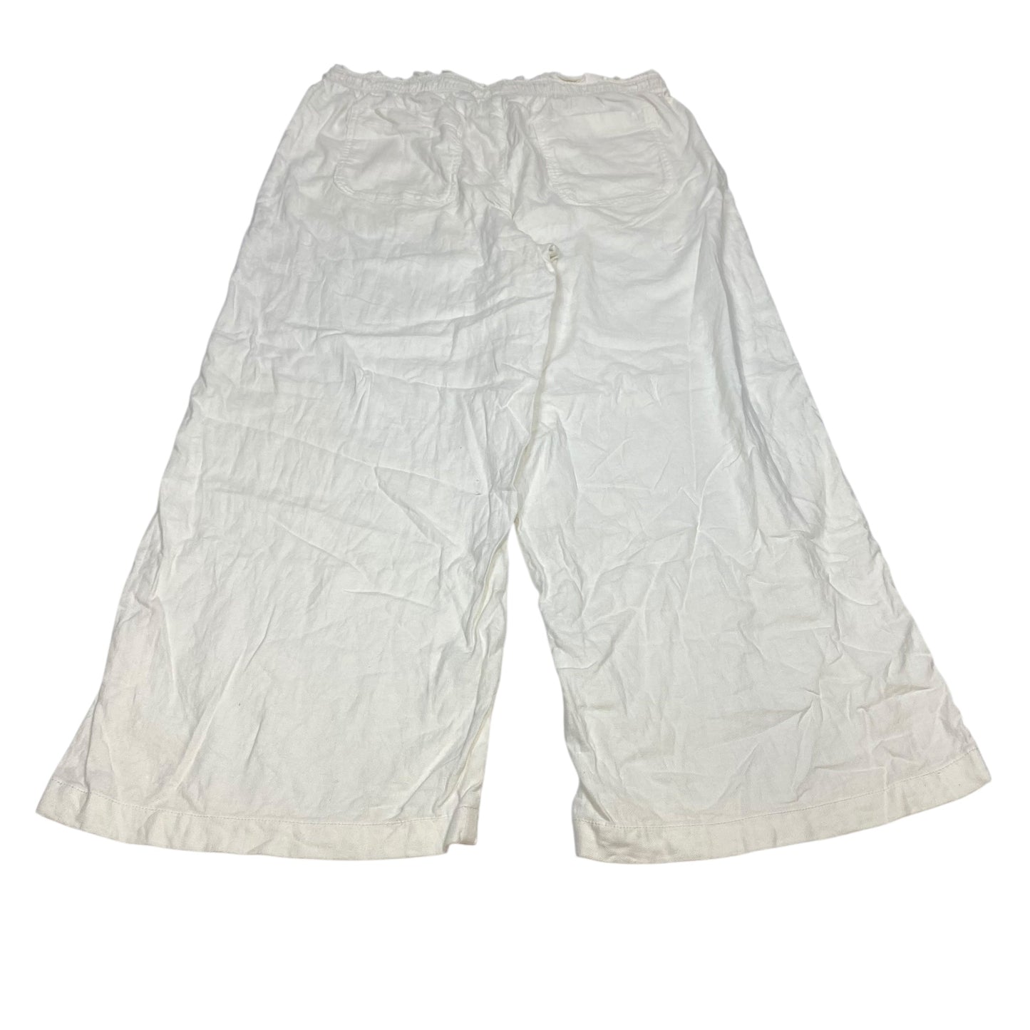 Pants Wide Leg By American Eagle In White, Size:Xl