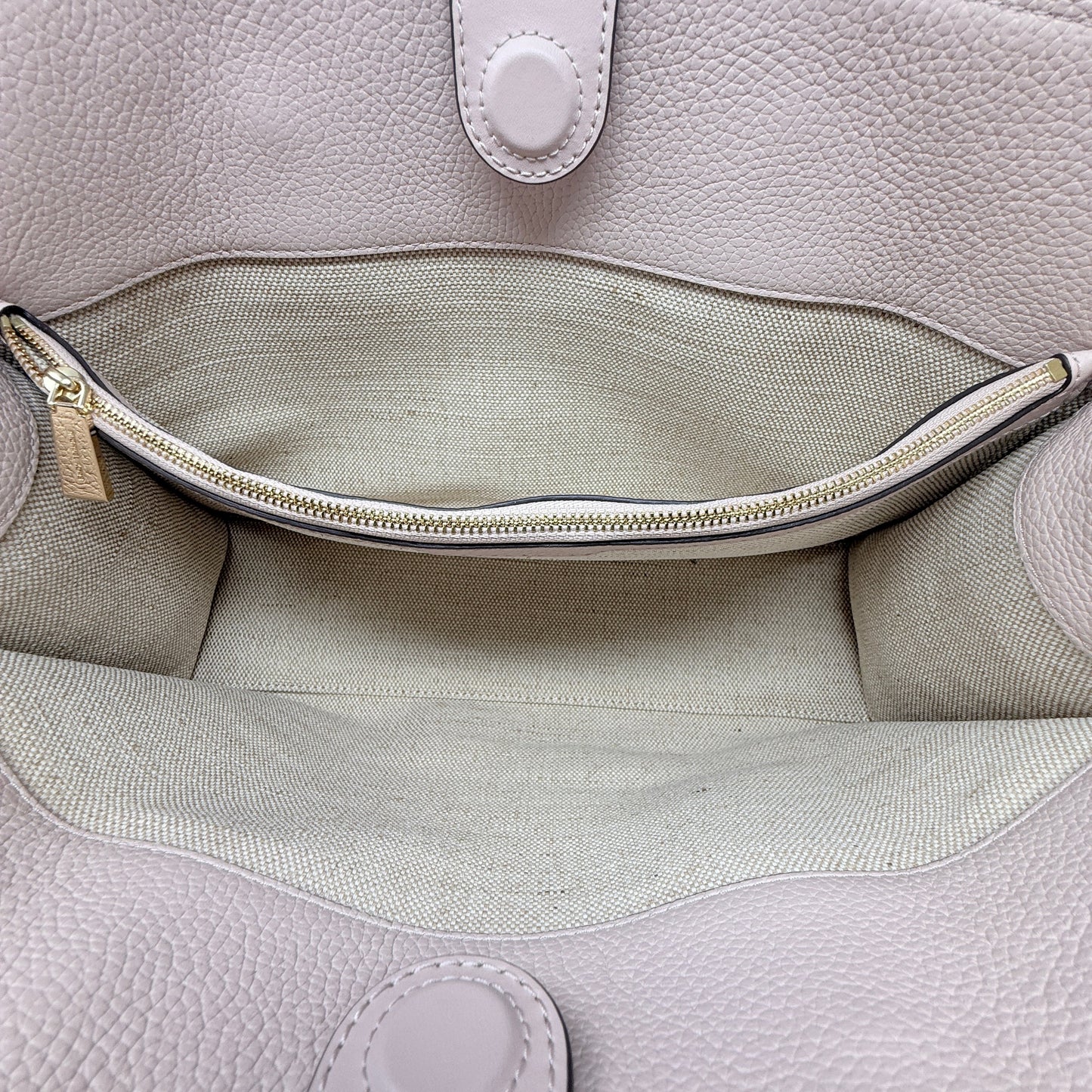 Scarlett Medium East/West Leather Satchel By Michael By Michael Kors, Size: Medium