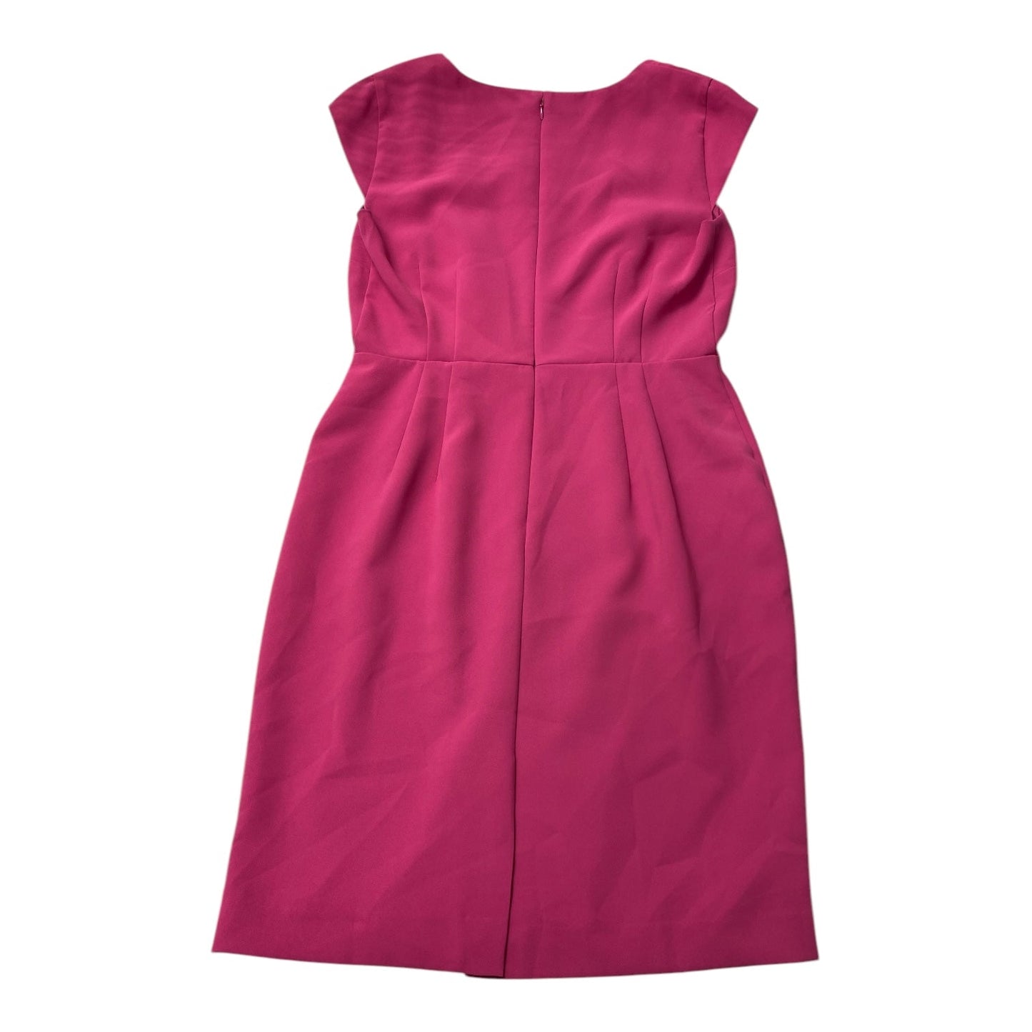 Dress Casual Midi By Ann Taylor In Pink, Size:M