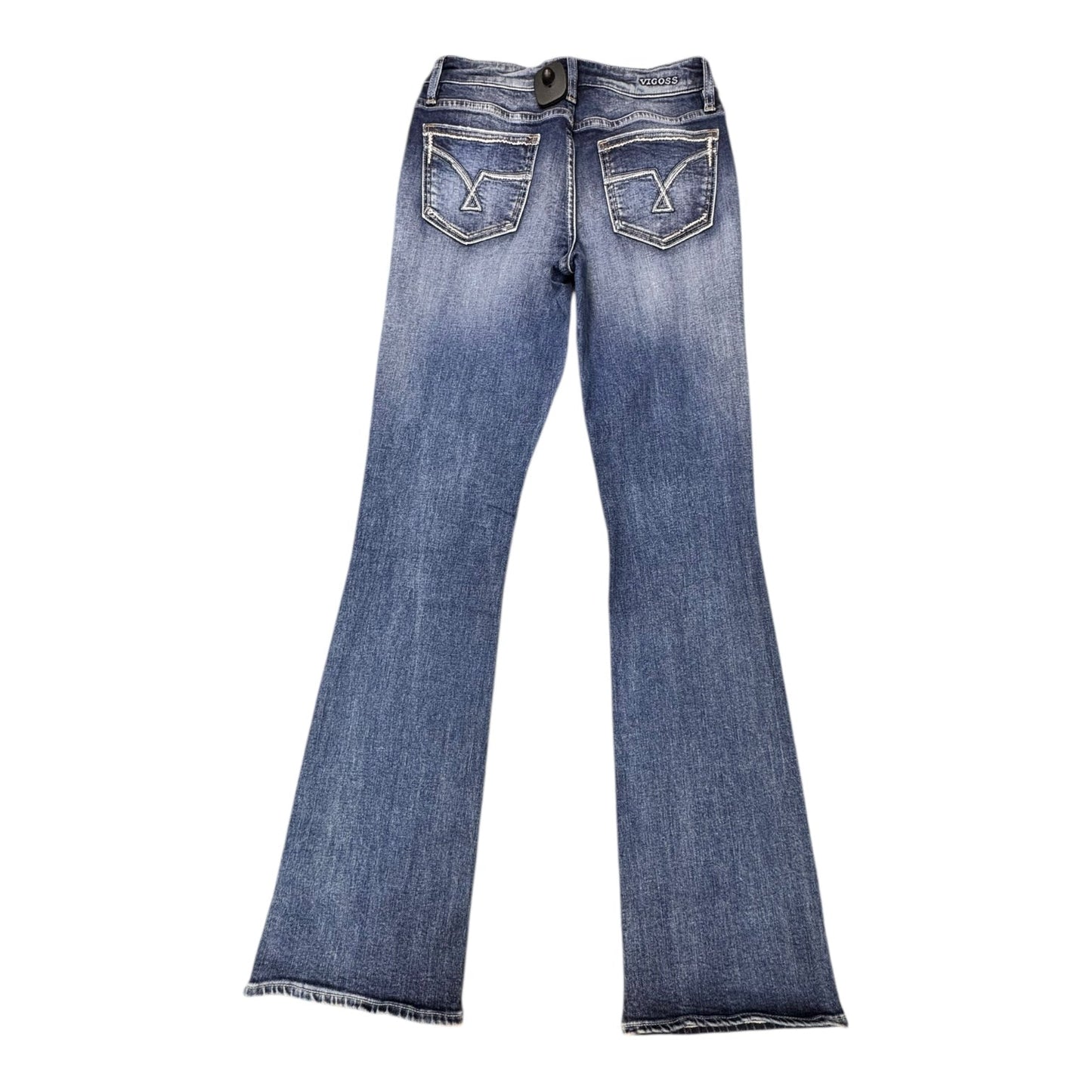 Jeans Boot Cut By Vigoss In Blue, Size:4