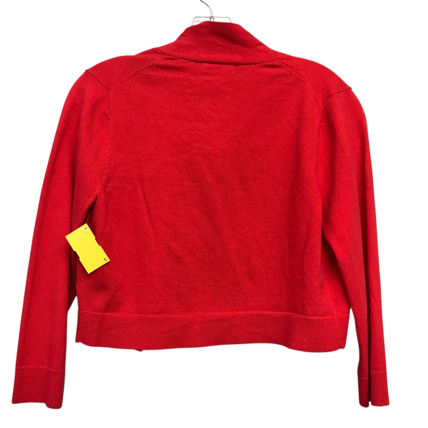 Cardigan By Calvin Klein In Red, Size:M