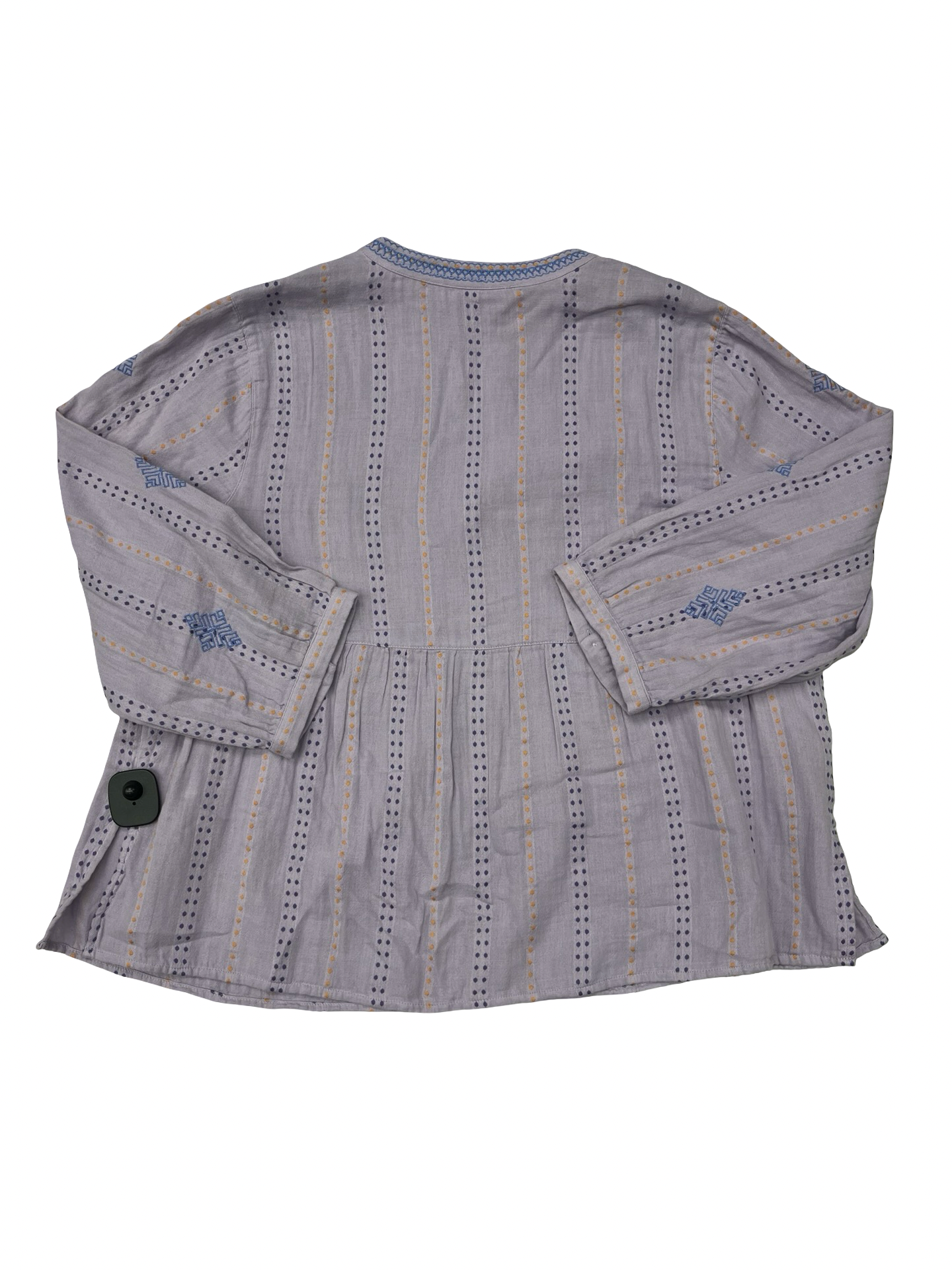 Top 3/4 Sleeve By J. Jill In Purple, Size:Xlp