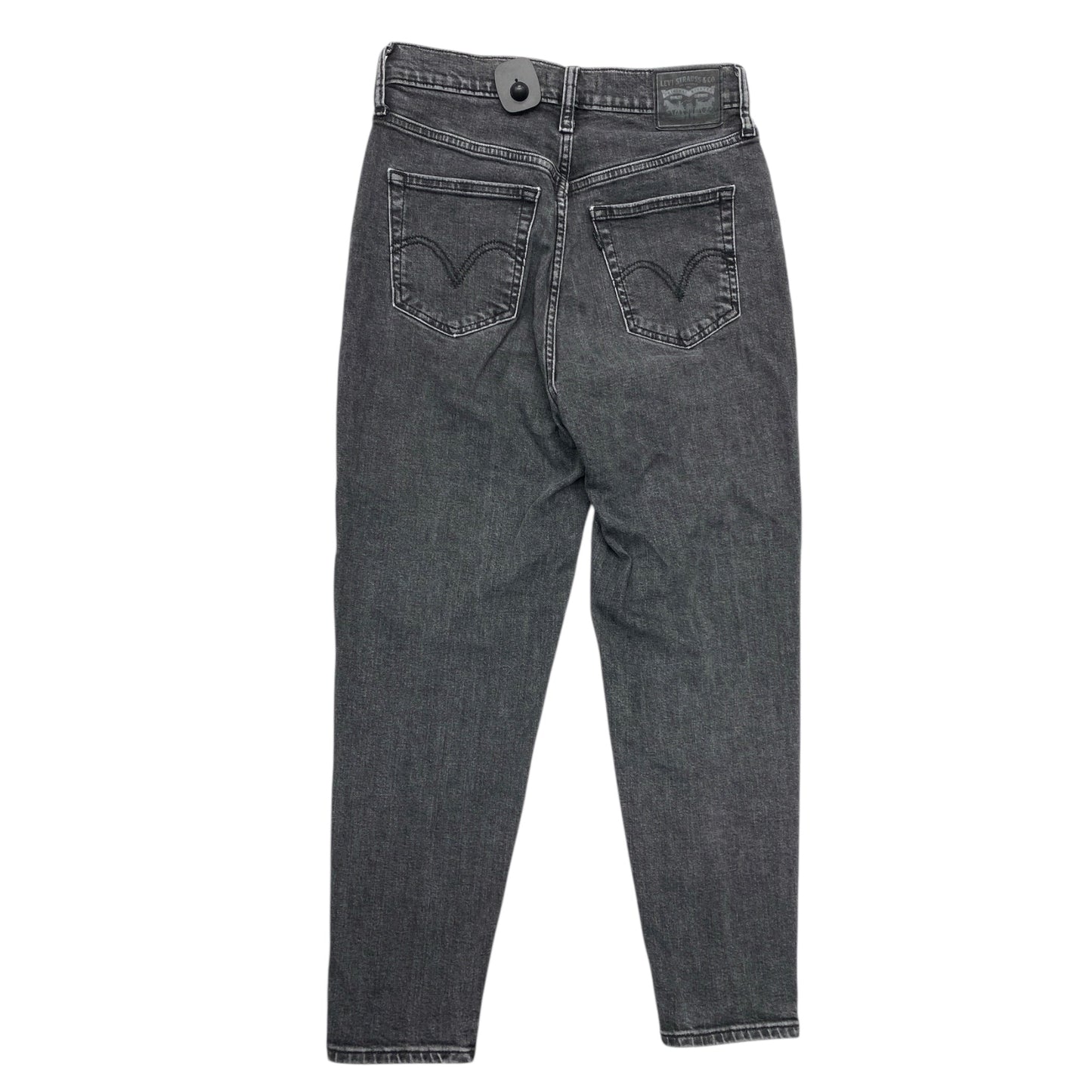 Jeans Cropped By Levis In Grey Denim, Size:6
