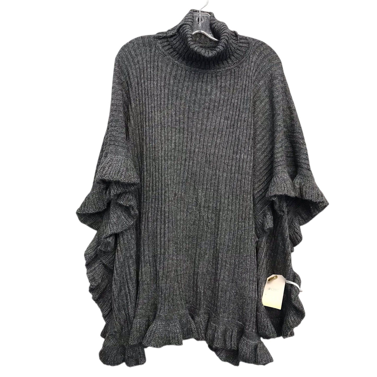 Shawl By 2Chic In Grey, Size:Osfm