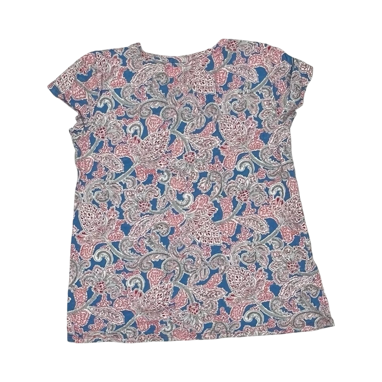 Top Ss By Loft In Blue & Red & White, Size:S