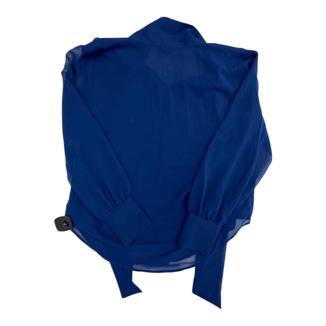 Top Ls By Ann Taylor In Blue, Size:Sp