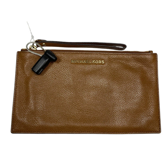 Wristlet Designer By Michael Kors In Brown, Size:Medium