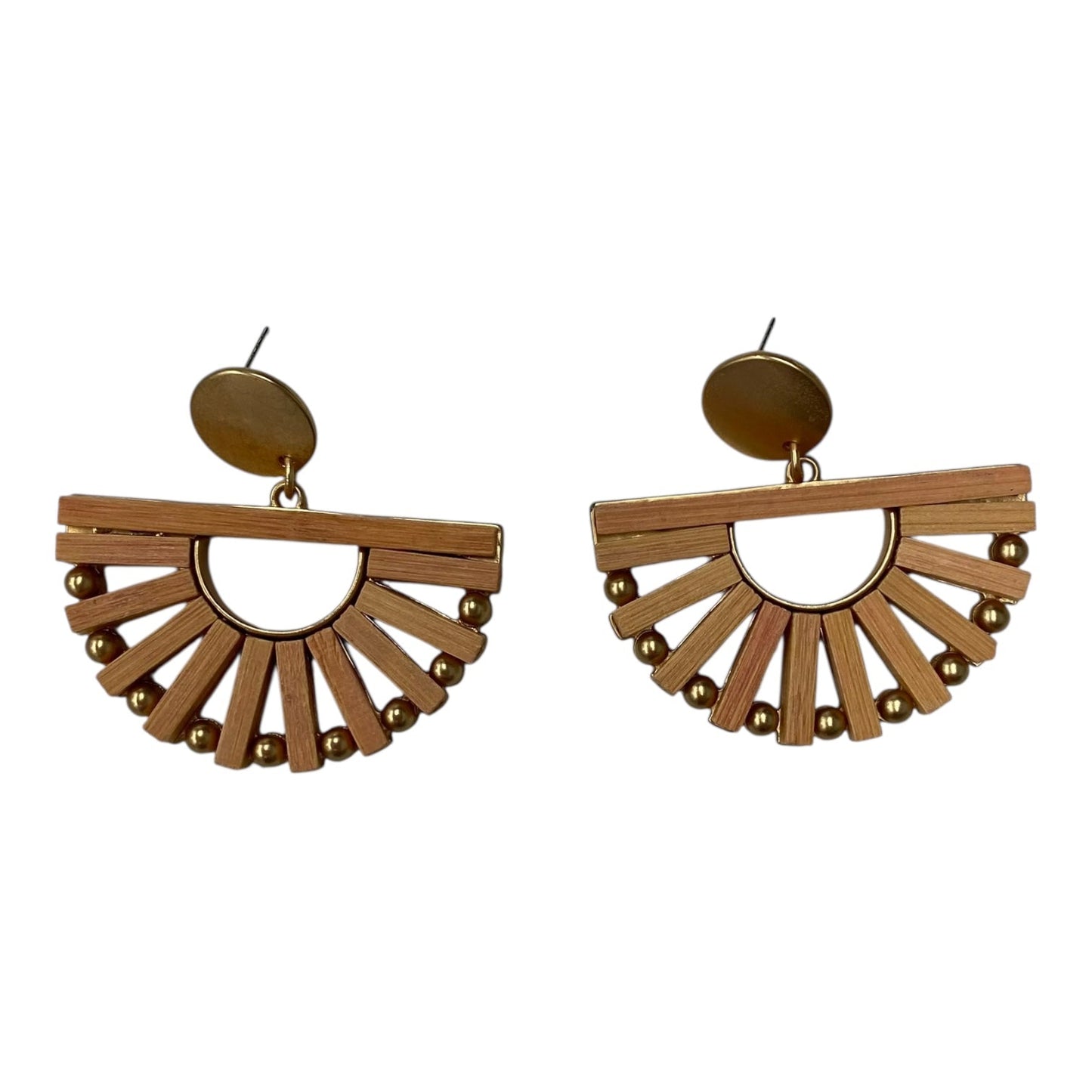 Earrings Dangle/Drop By Clothes Mentor In Pink