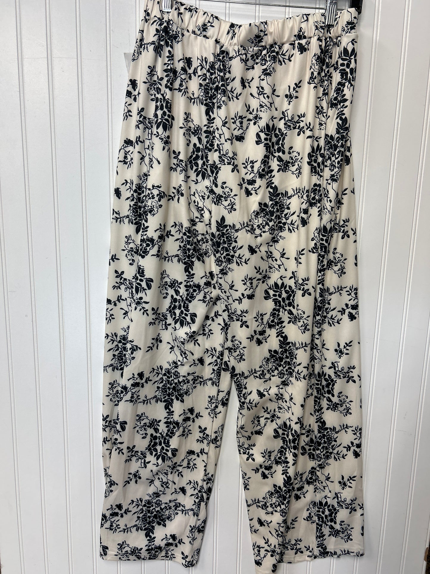 Pants Dress By Cider In Cream, Size:Xl
