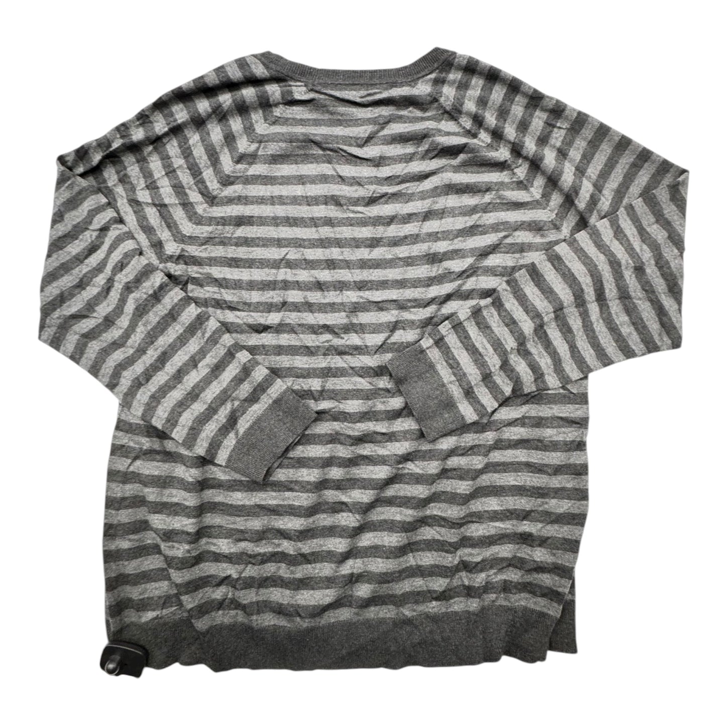 Sweater Designer By Eileen Fisher In Grey, Size:L