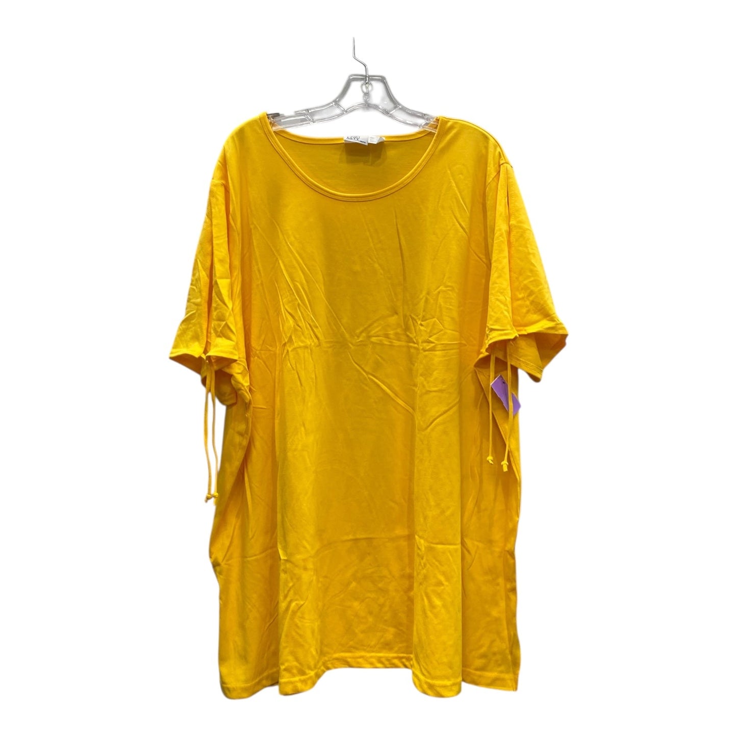 Top Ss Basic By LBW In Yellow, Size:2X