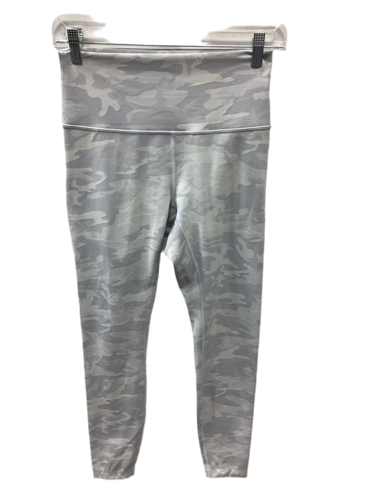 Athletic Pants By Lululemon In Camouflage Print, Size:8