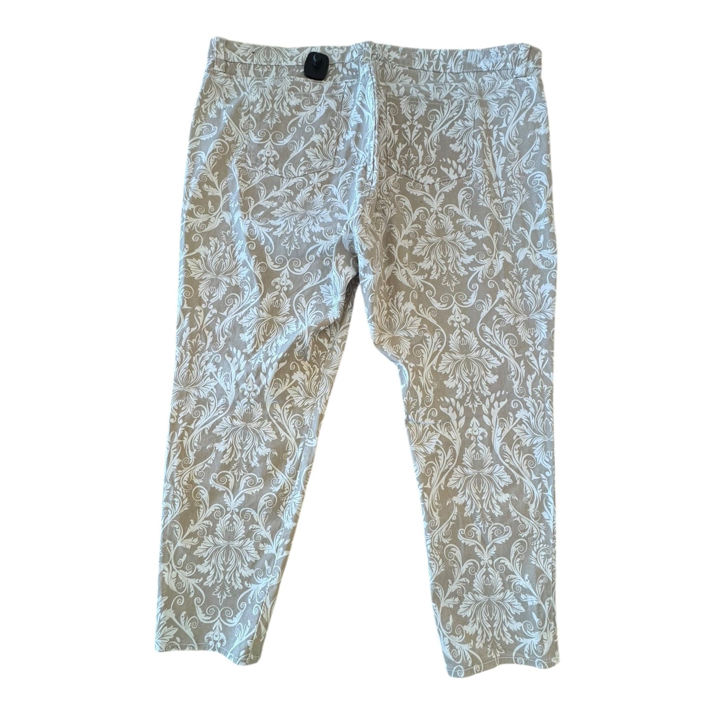 Pants Other By Kut In Tan & White, Size:3X