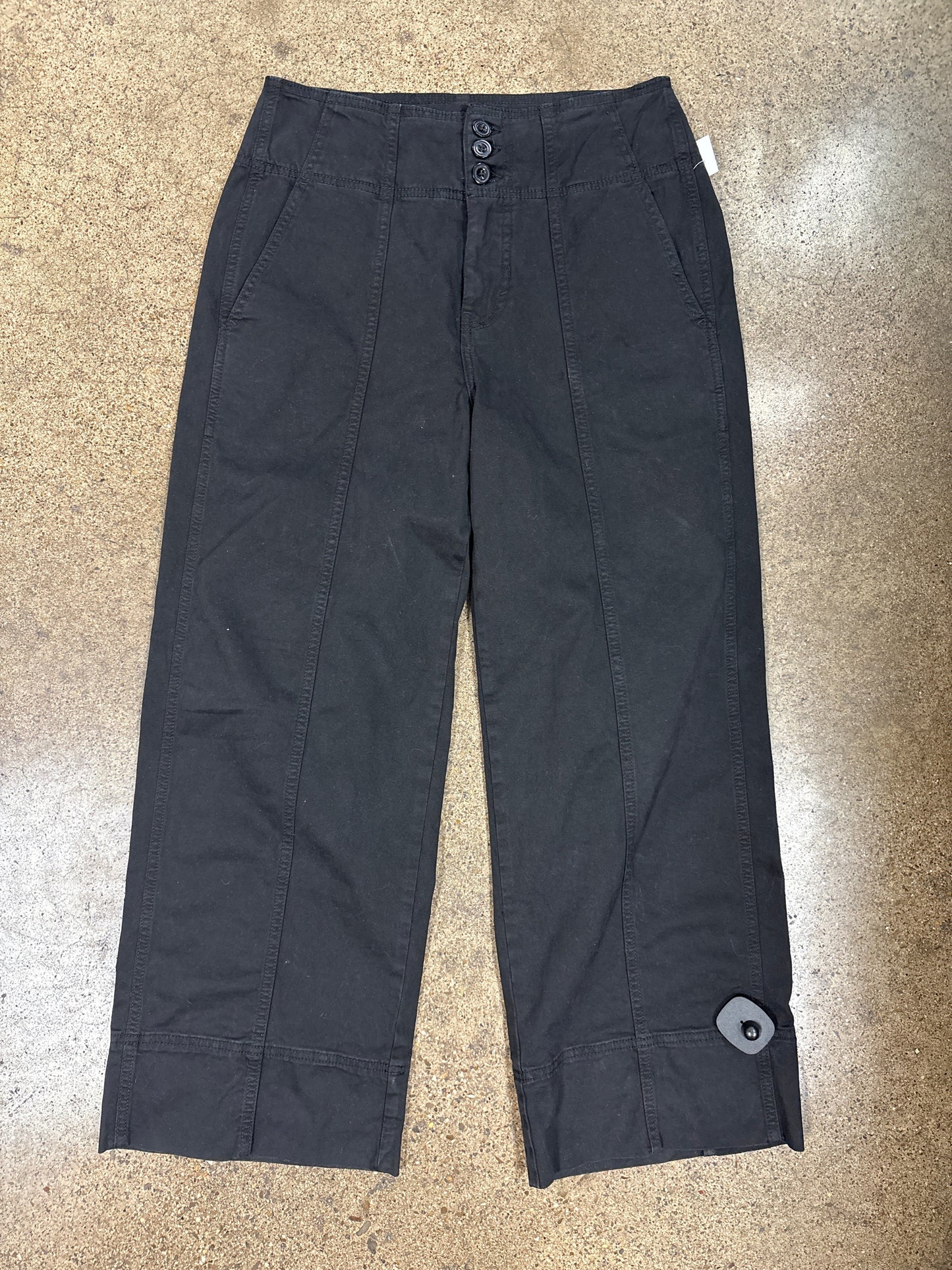 Pants Chinos & Khakis By Pilcro In Black, Size:6P