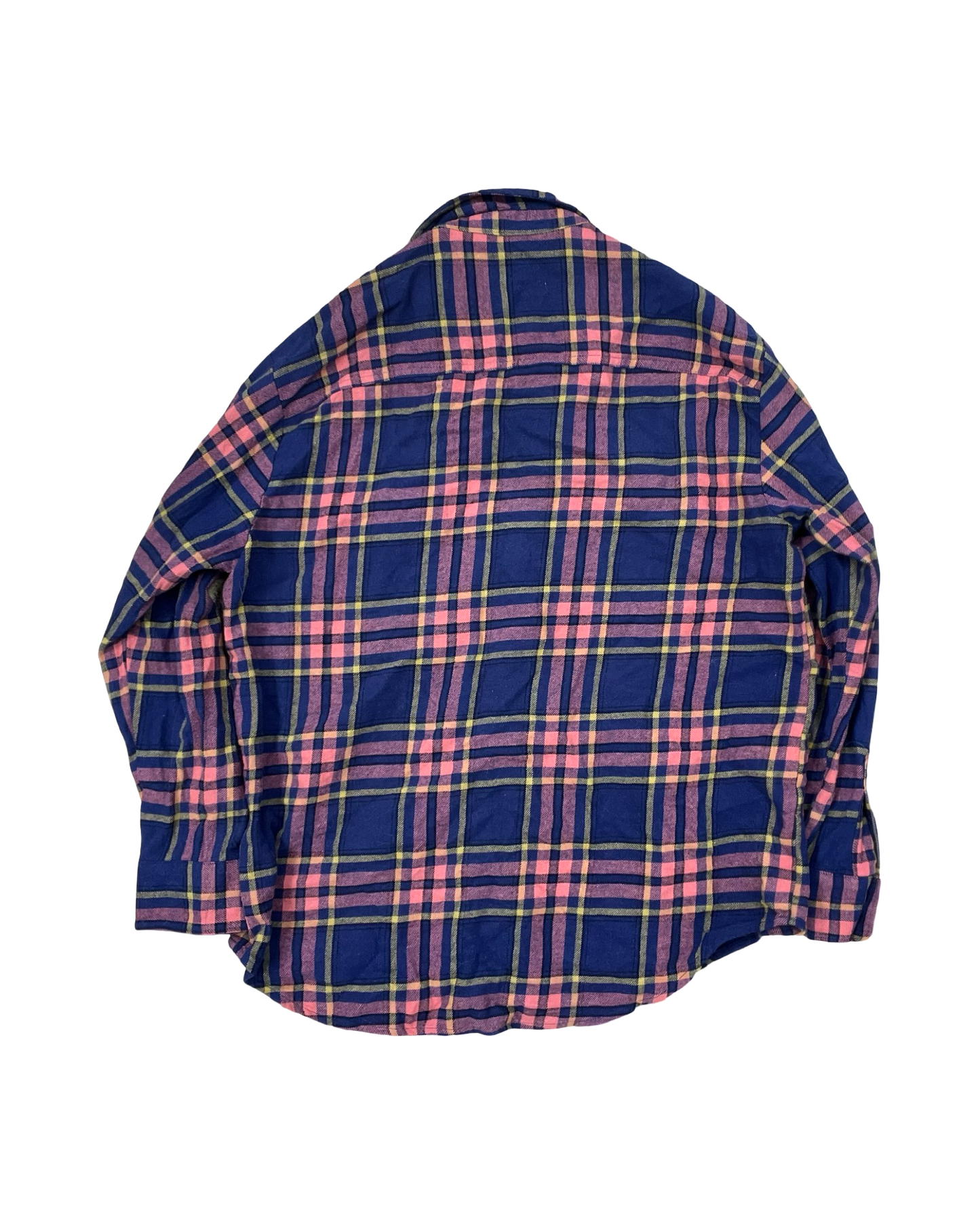 Blouse Ls By Old Navy In Blue & Orange, Size:M