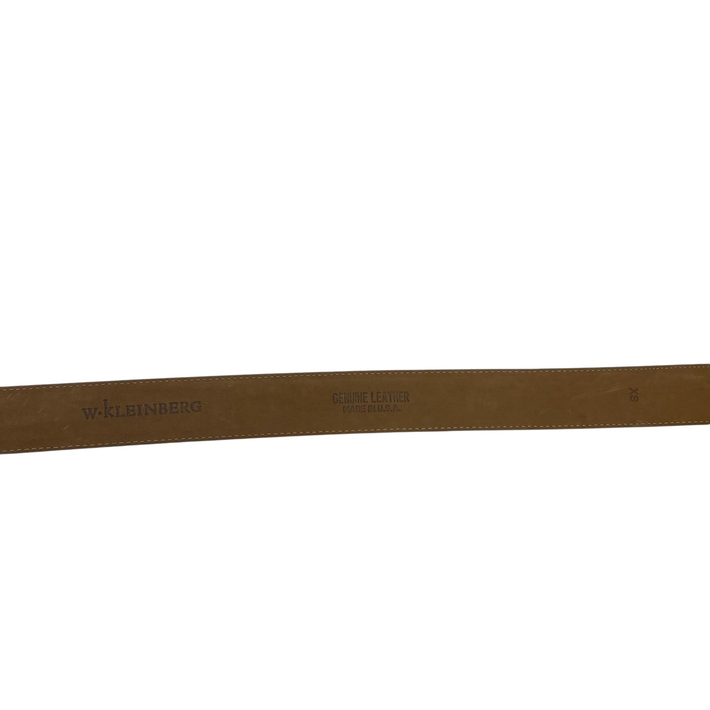 Belt Leather By W Kleinberg In Black