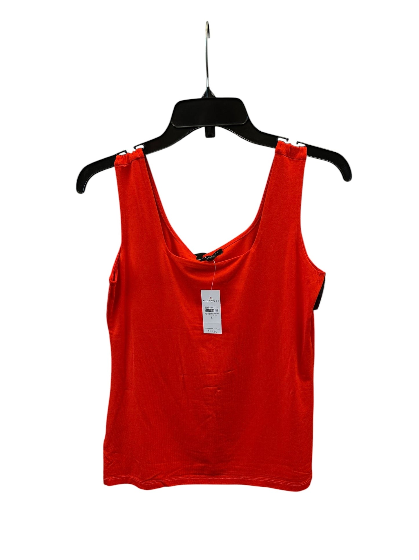Tank Top By Ann Taylor In Red, Size:S